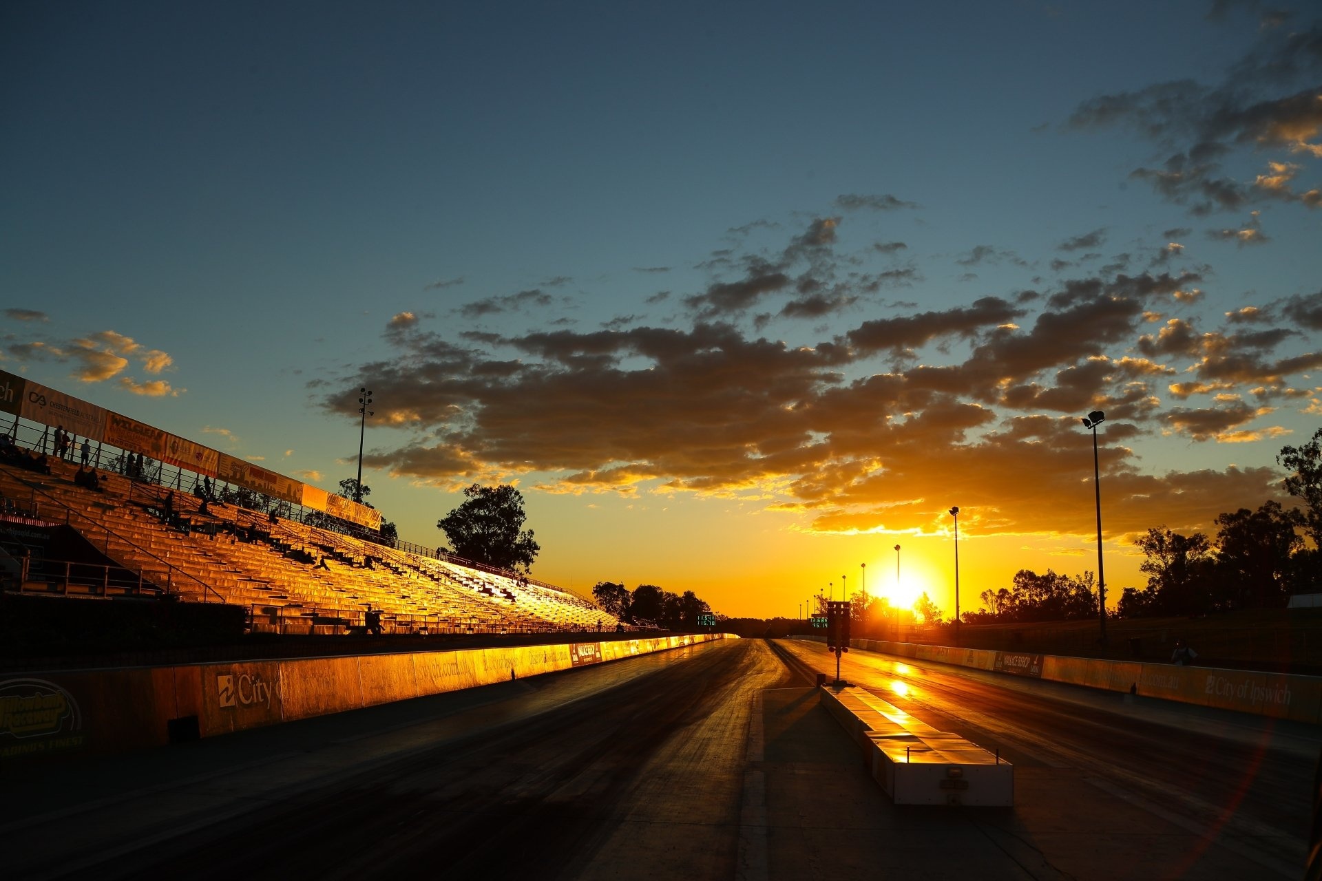 Track at Sunset, Race Tracks Wallpaper, 1920x1280 HD Desktop