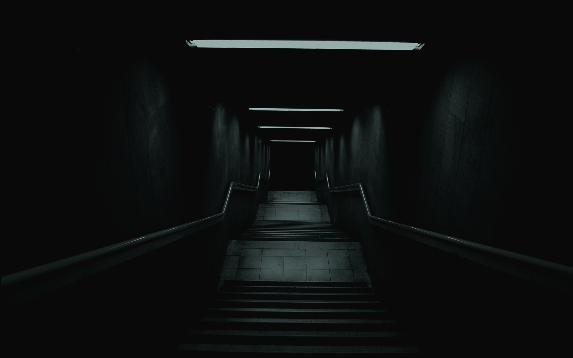 Stairs, Dark Wallpaper, 1920x1200 HD Desktop