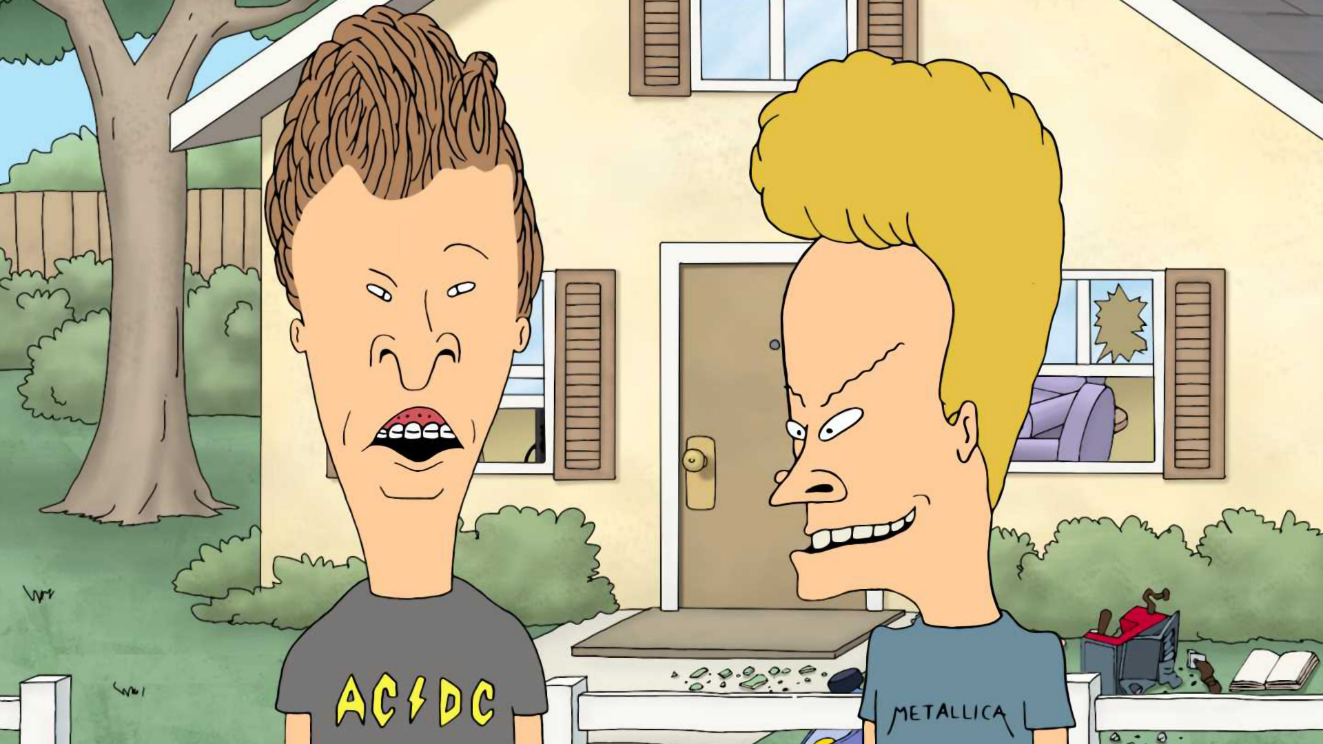 Beavis and Butt-Head, Streamable staffel 2, Hilarious video on demand, Animated antics, 1920x1080 Full HD Desktop