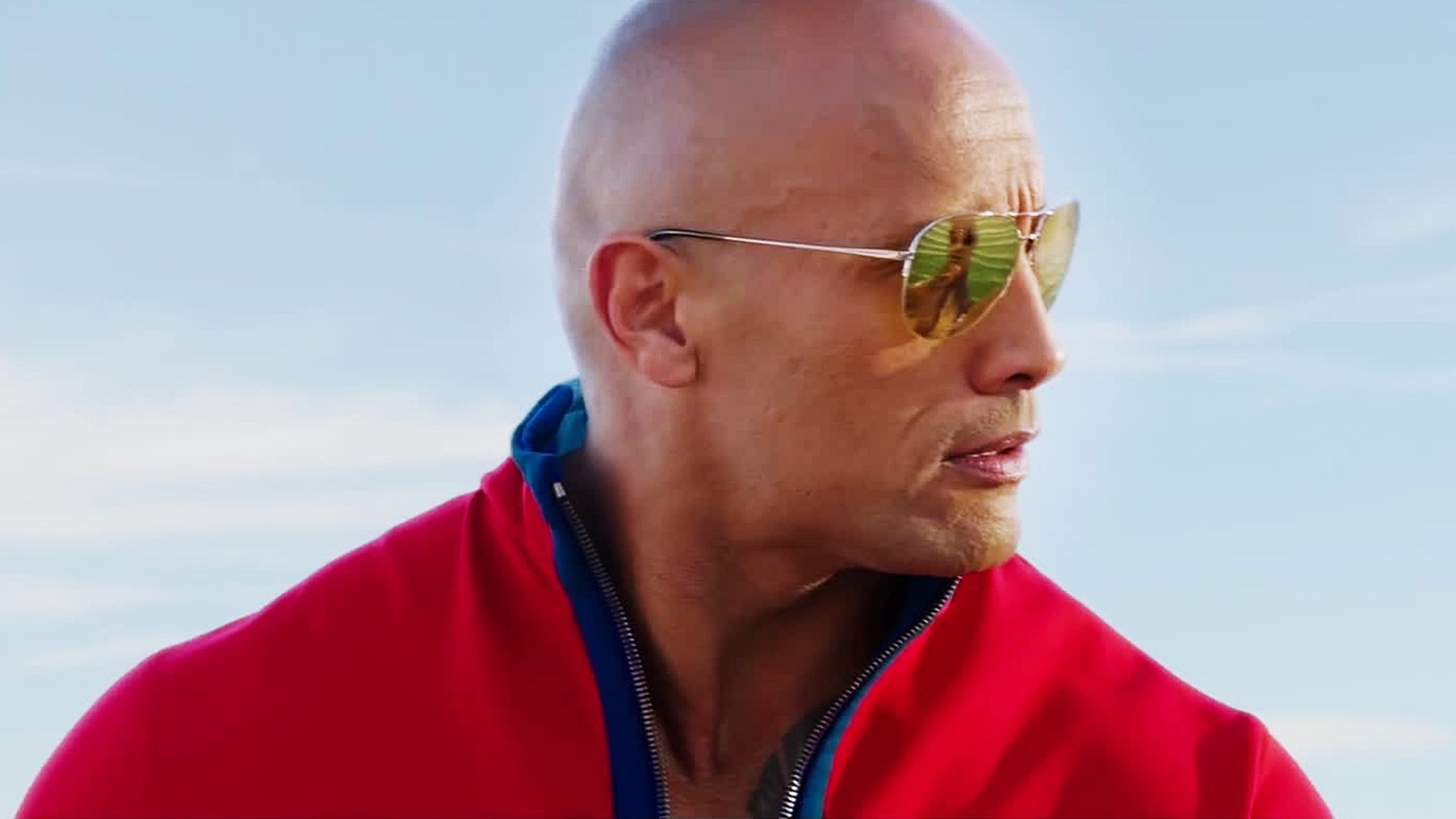 Baywatch movie, Dwayne Johnson, Wallpaper, Baltana, 1920x1080 Full HD Desktop