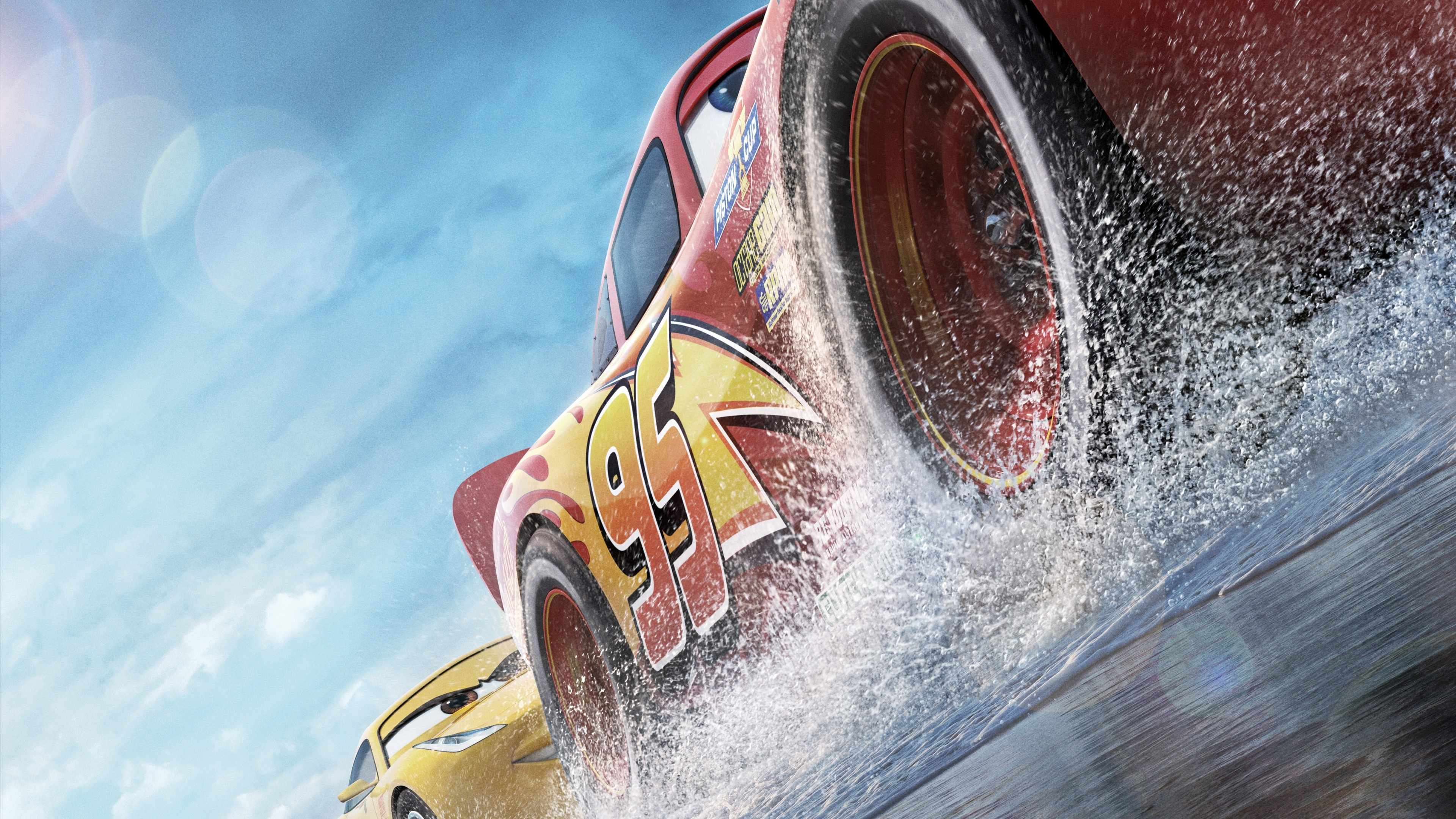 Cars 3, Pixar Wallpaper, 3840x2160 4K Desktop