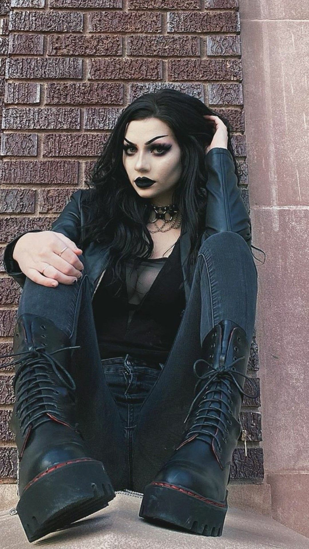 Goth girl, Gothic outfits, Dark elegance, Unique style, 1080x1920 Full HD Phone