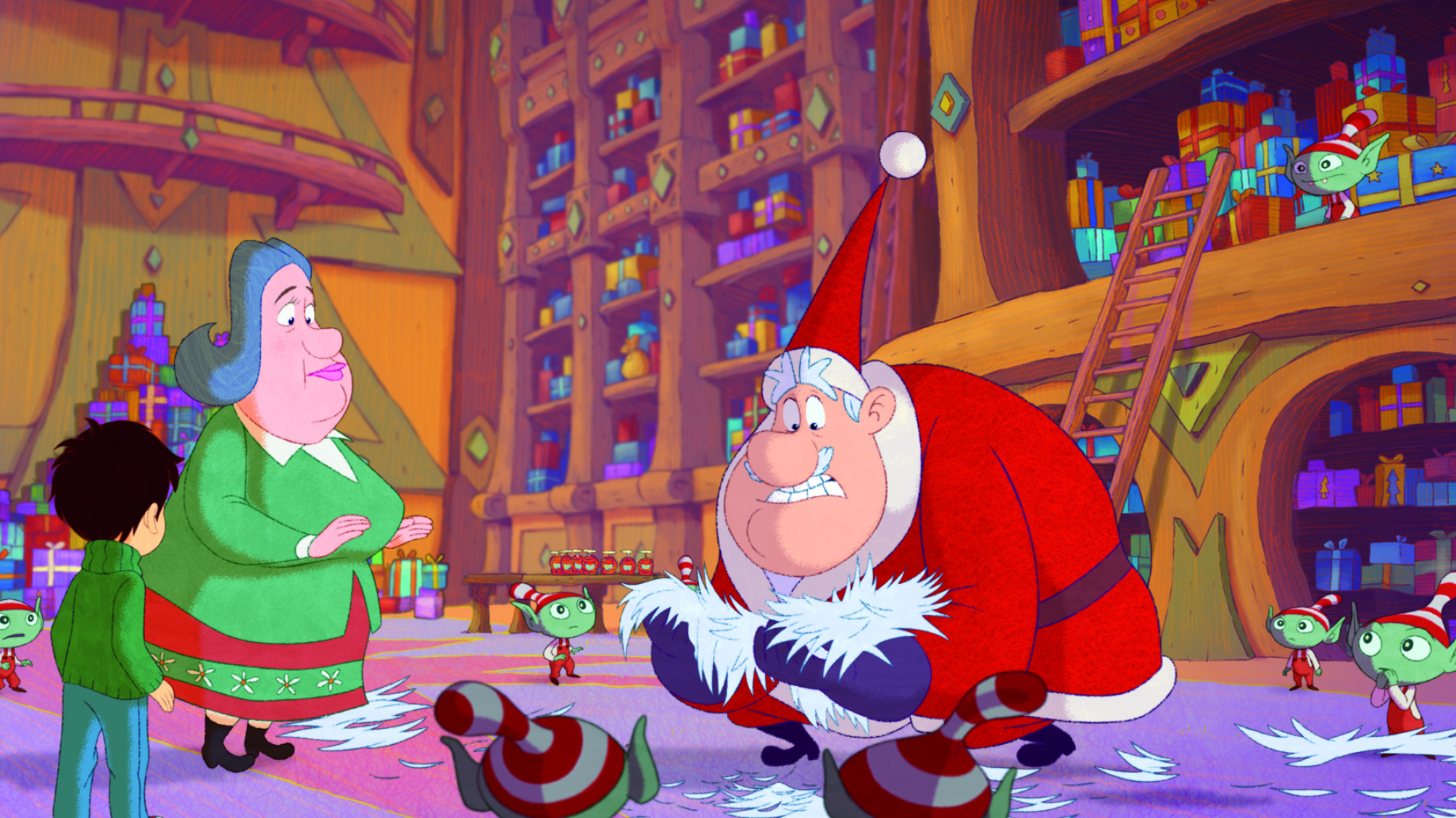 Santa's Apprentice, HD wallpapers, Backgrounds, 2010x1130 HD Desktop