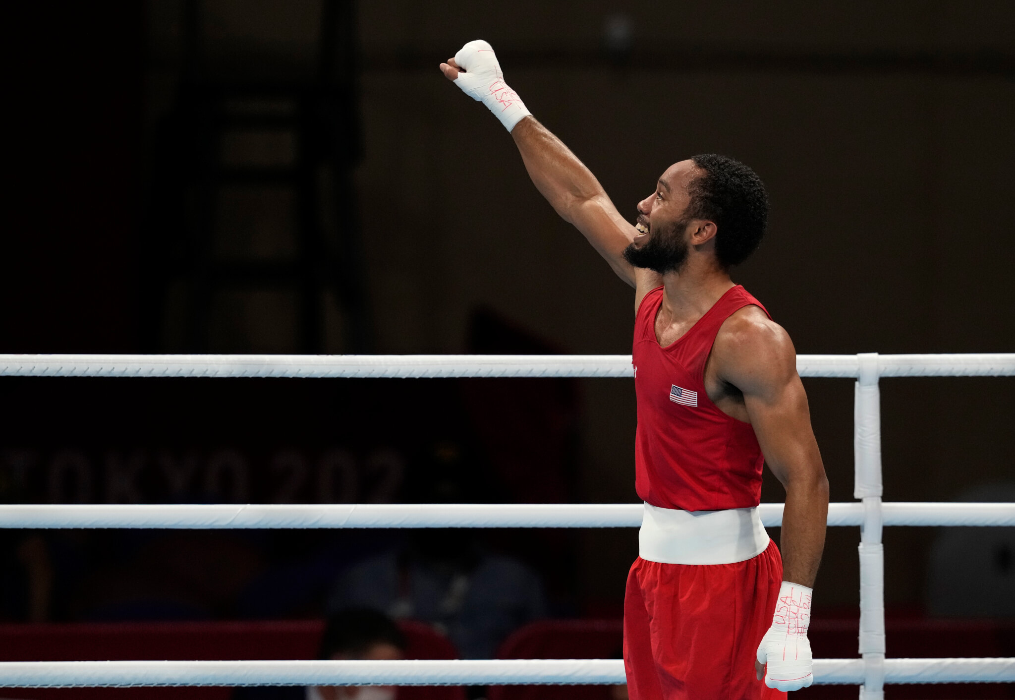 Samuel Kistohurry, Olympic boxing, Final, Ragan vs Batyrgaziev, 2050x1420 HD Desktop