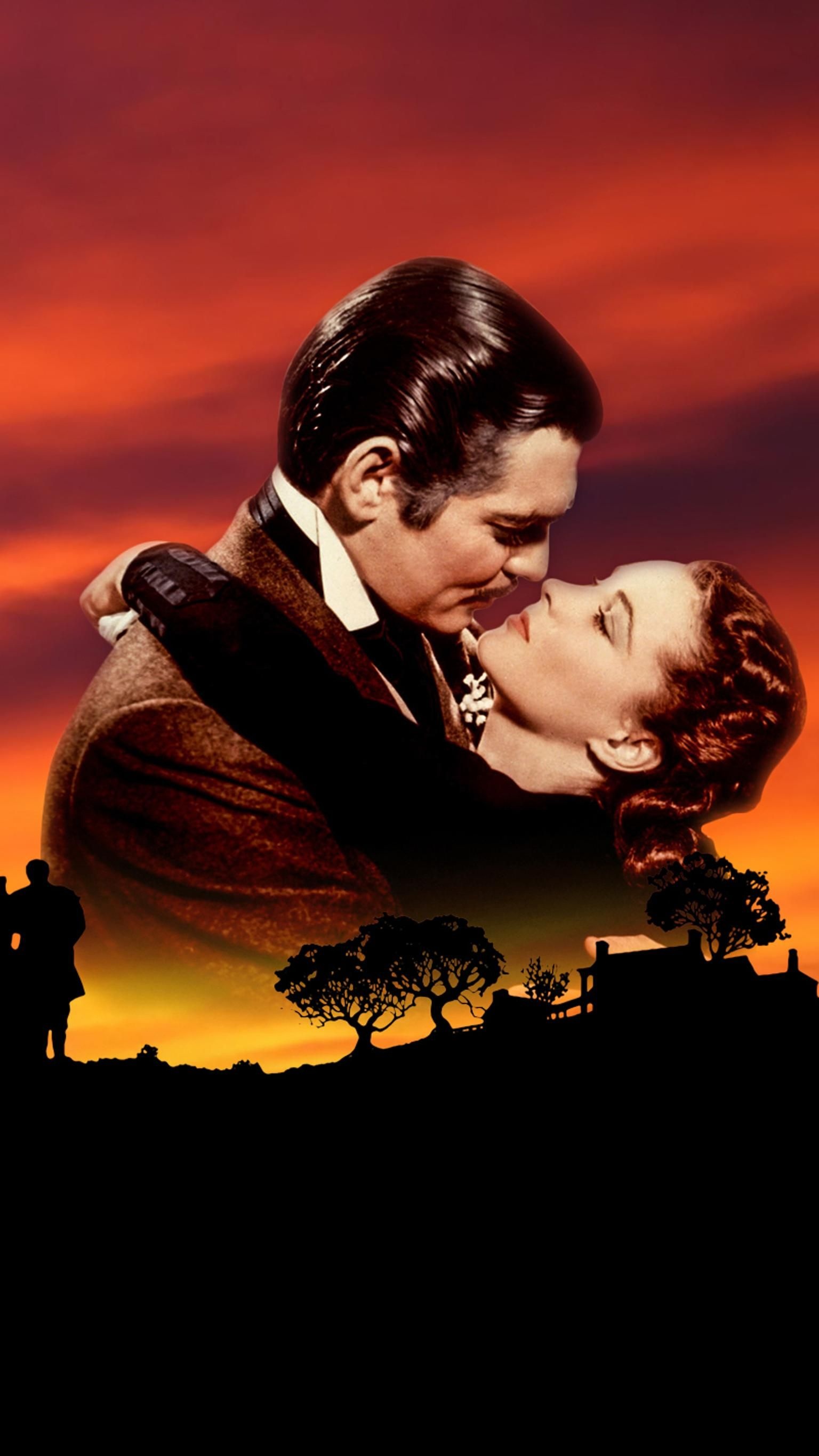 Gone with the Wind, Vivien Leigh Wallpaper, 1540x2740 HD Phone