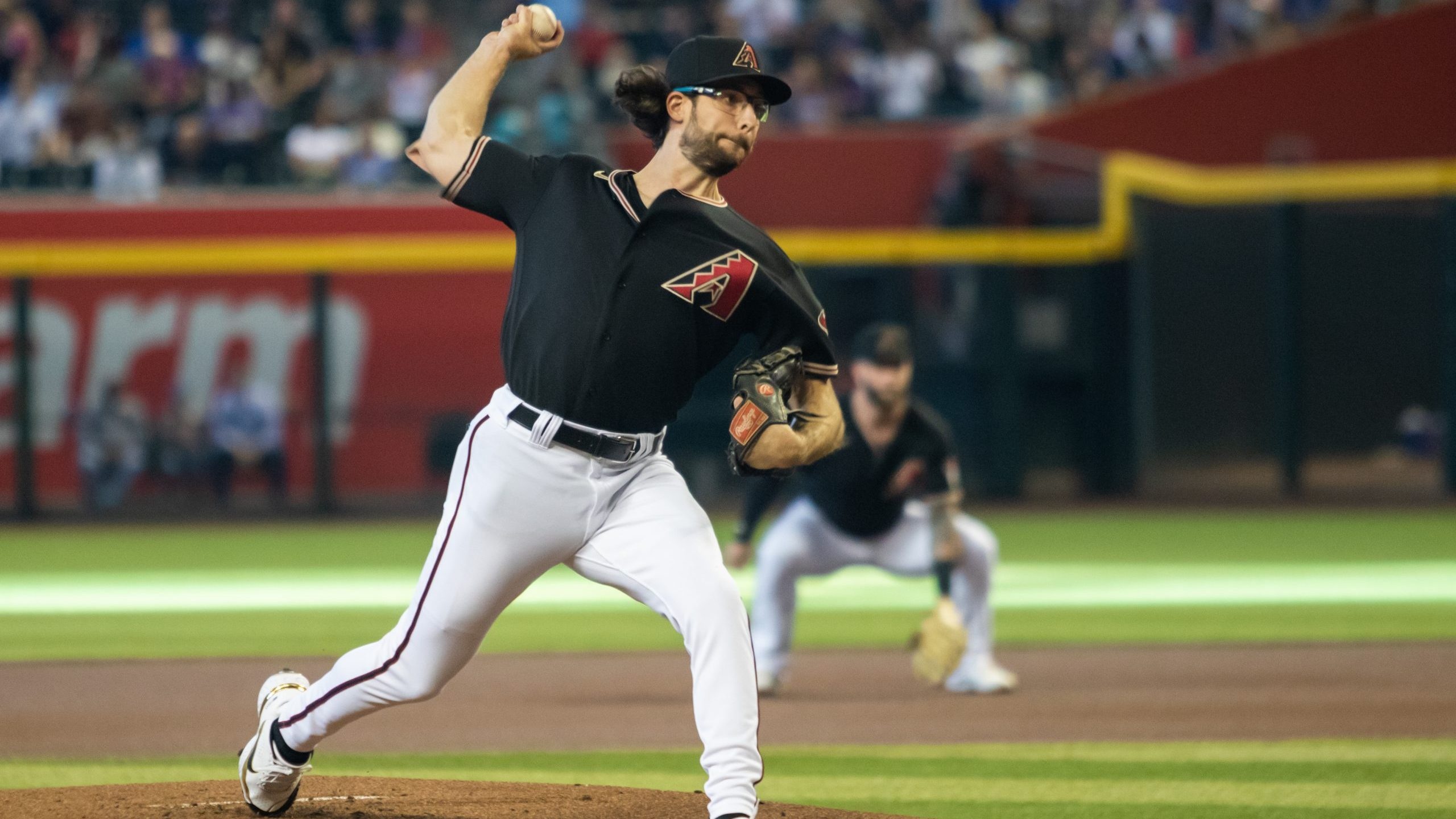 Zac Gallen, Arizona Diamondbacks Wallpaper, 2560x1440 HD Desktop