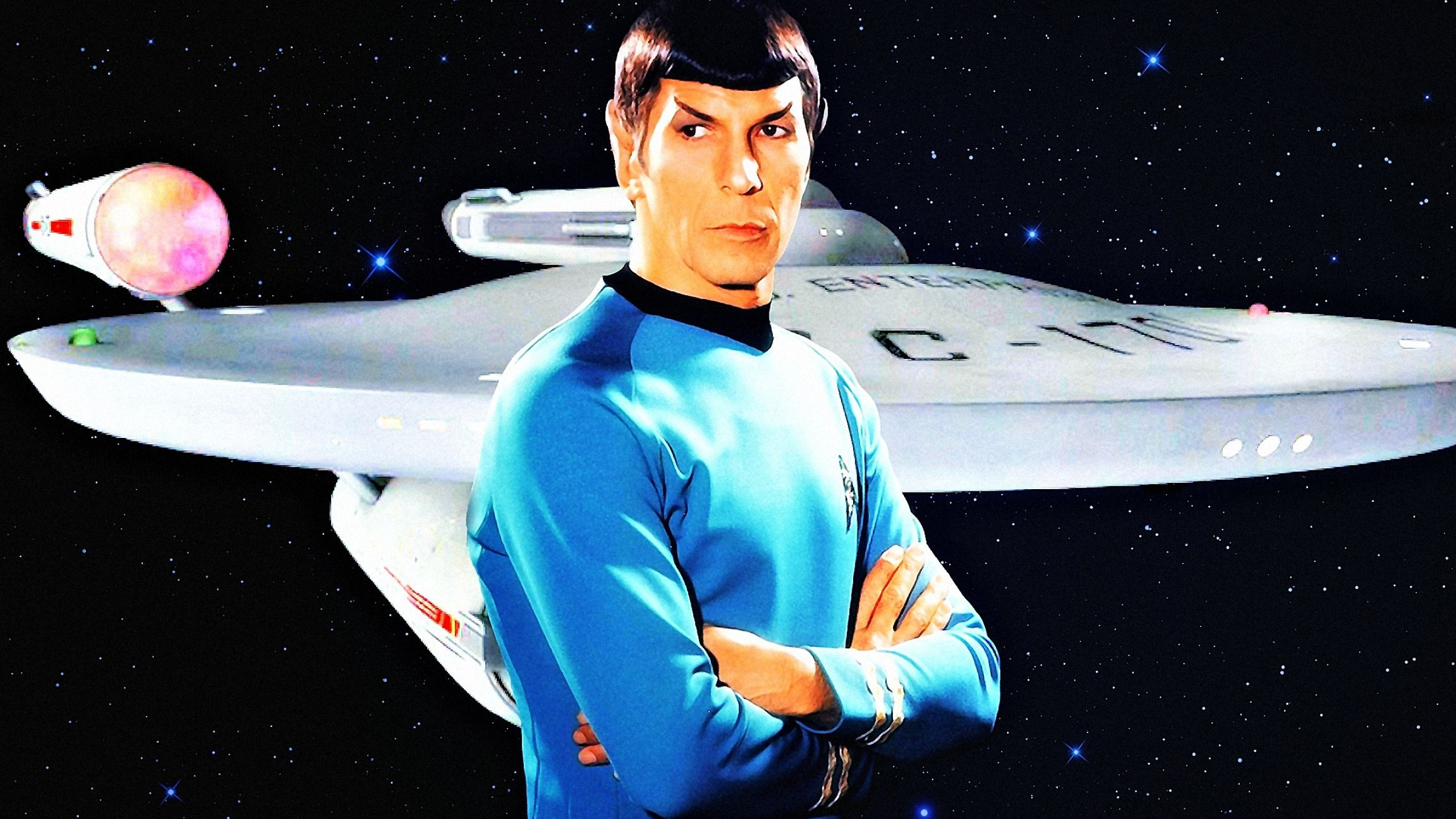 Enterprise, Spock Wallpaper, 2560x1440 HD Desktop