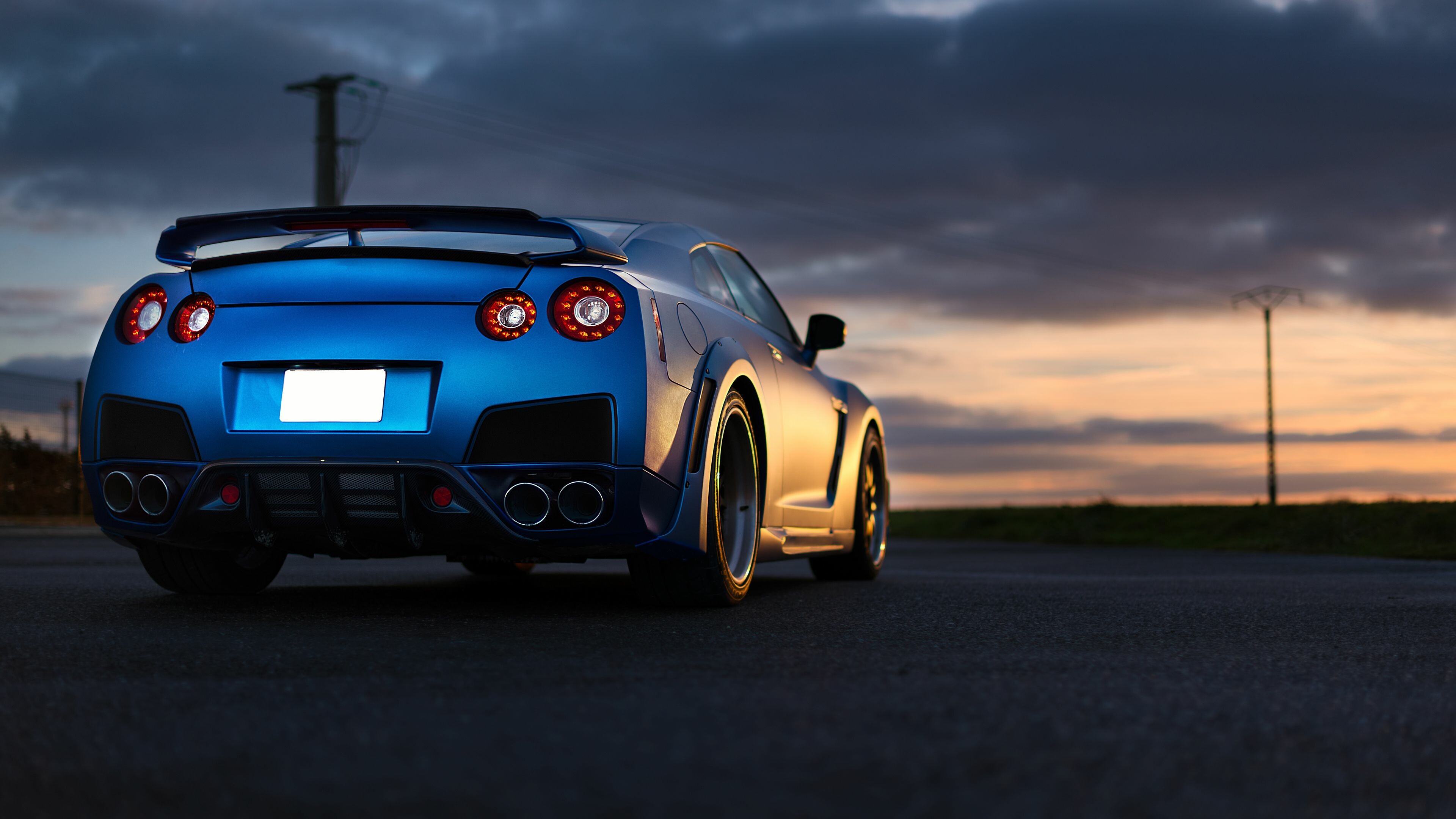 Nissan GT-R 4K, Nissan wallpapers, HD cars wallpapers, Unparalleled power, 3840x2160 4K Desktop