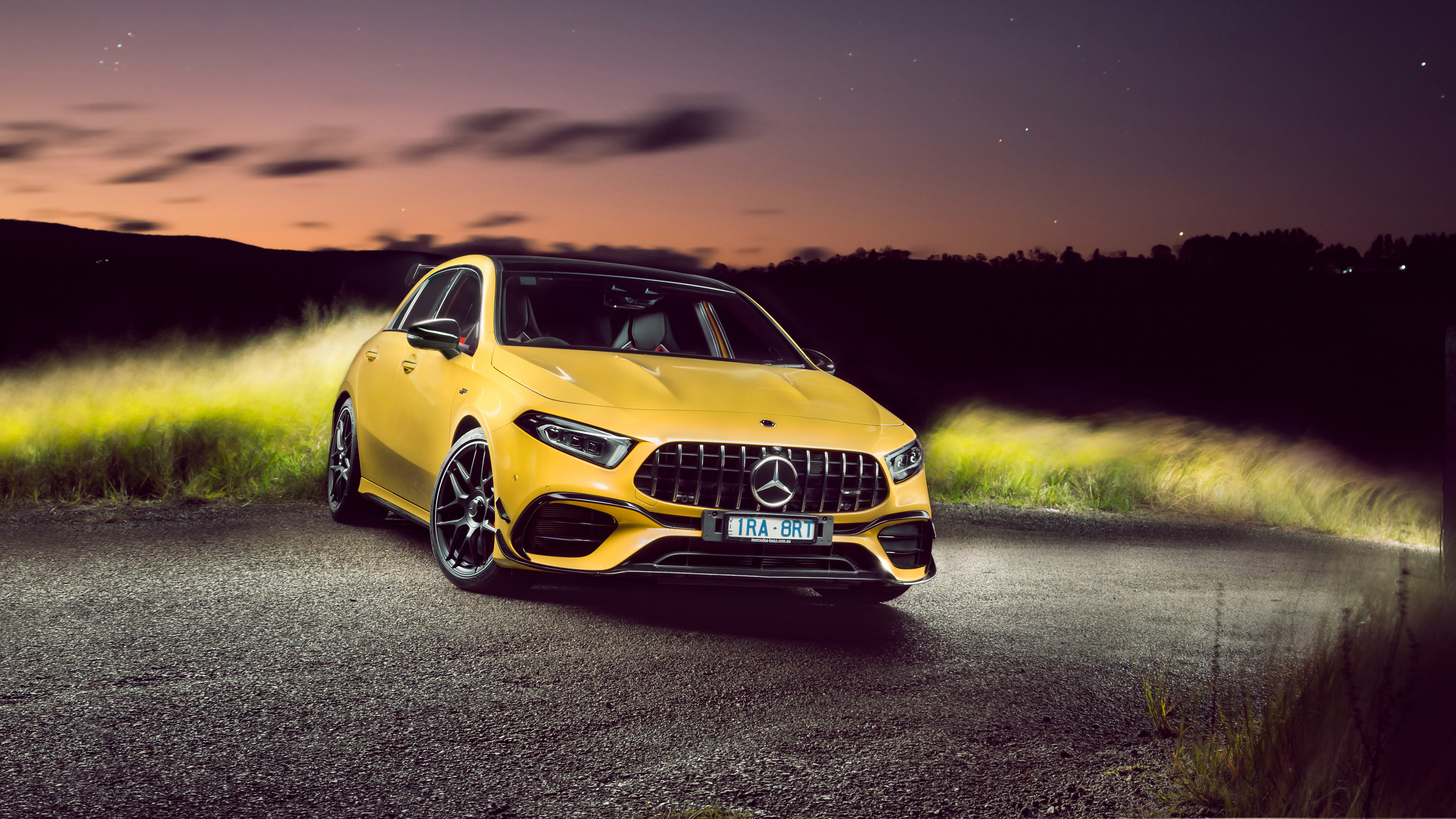 A45 AMG, Mercedes-Benz A-Class Wallpaper, 3840x2160 4K Desktop