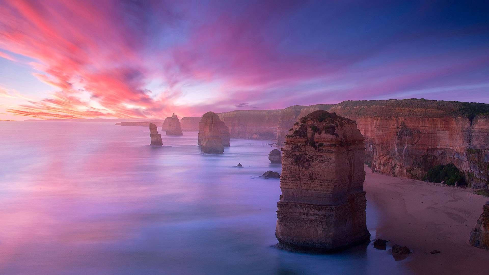 Twelve Apostles, Stunning wallpapers, Background images, Captivating landscapes, 1920x1080 Full HD Desktop