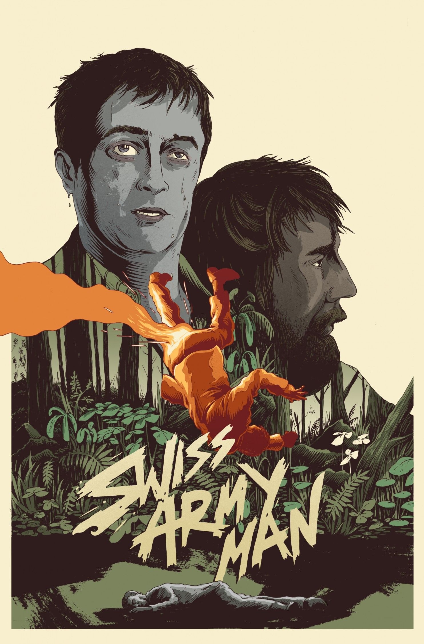 Swiss Army Man, Pin on print, 1490x2260 HD Phone