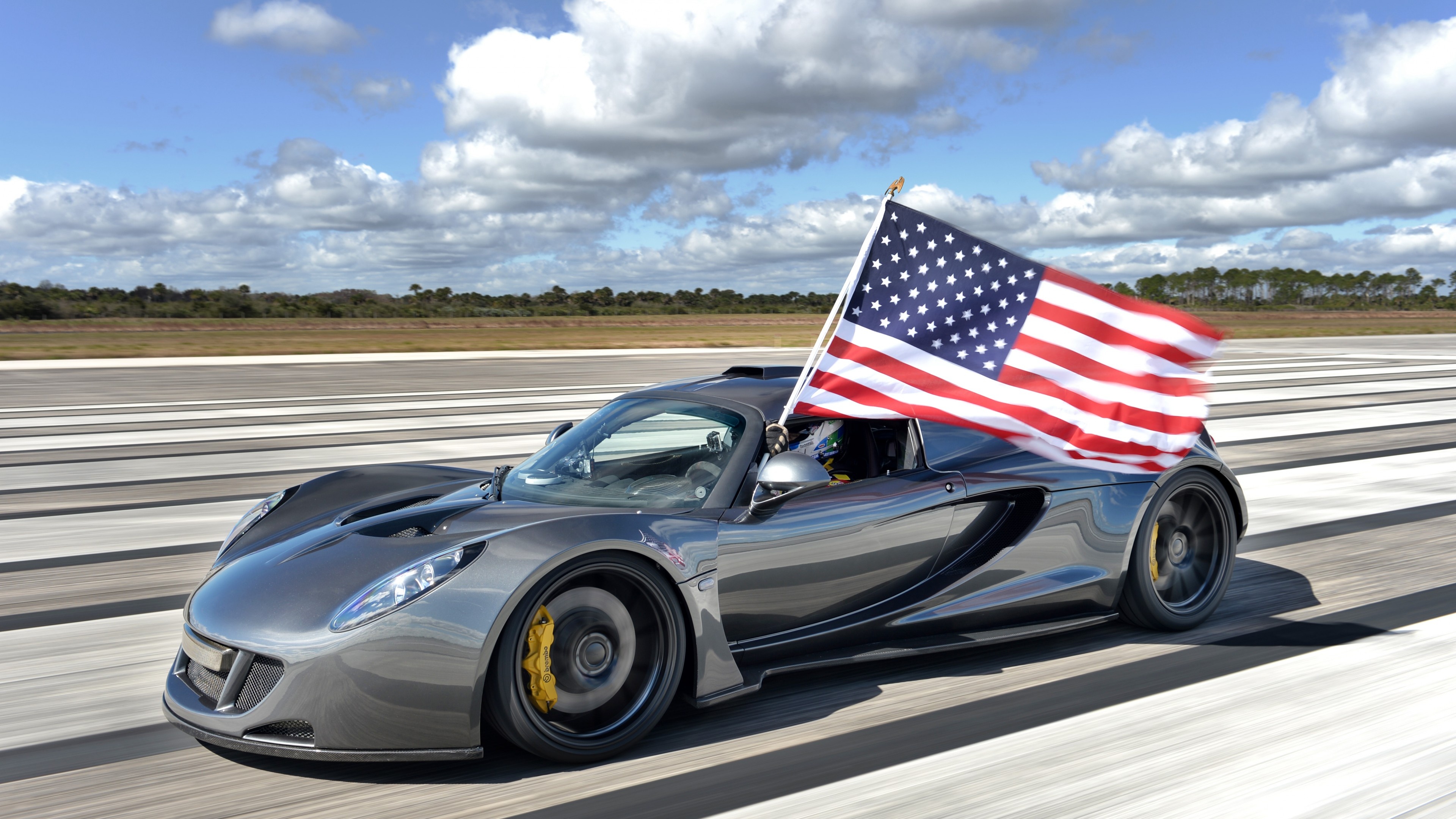 Venom GT Roadster, Hennessey Venom Wallpaper, 3840x2160 4K Desktop