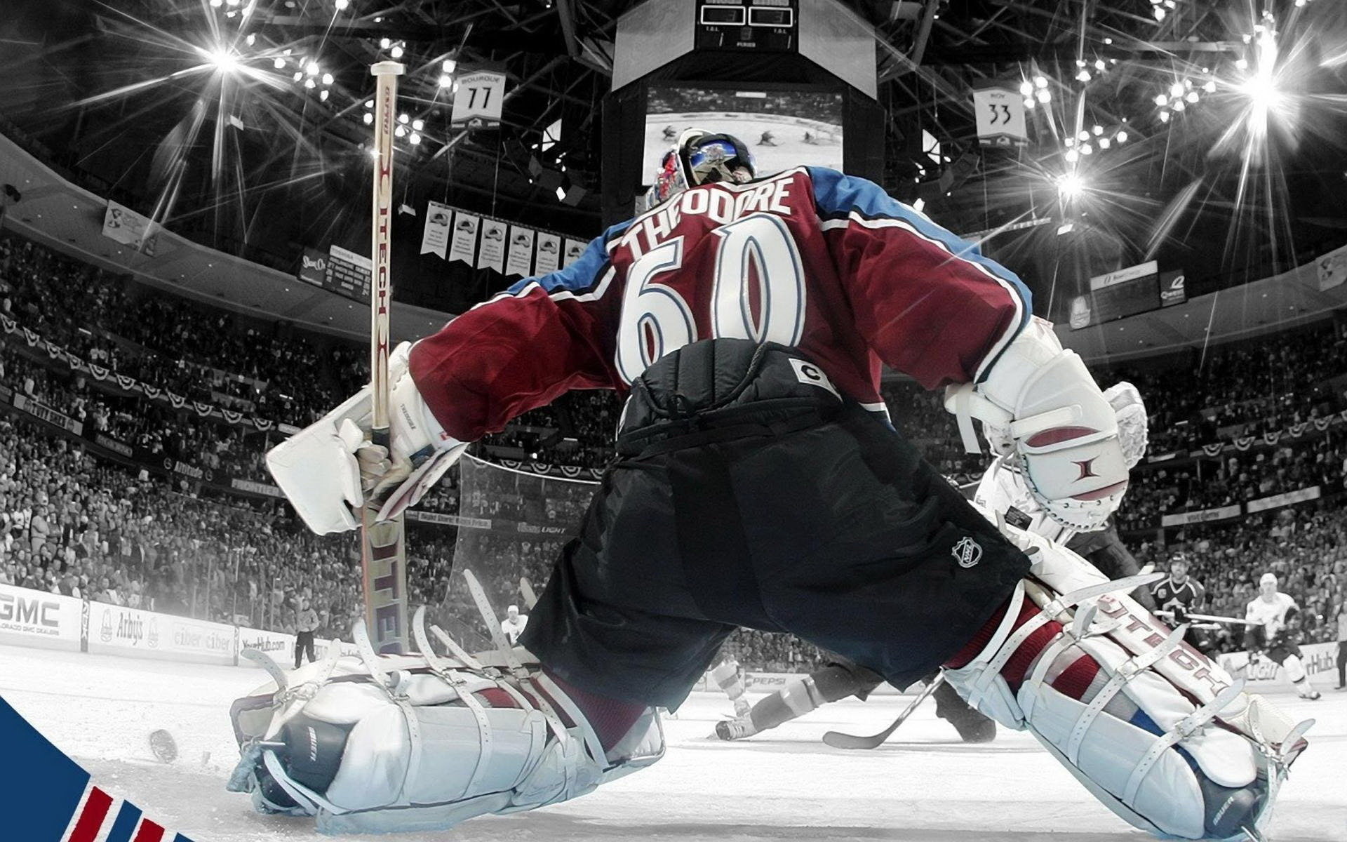 Jose Theodore, Colorado Avalanche Wallpaper, 1920x1200 HD Desktop