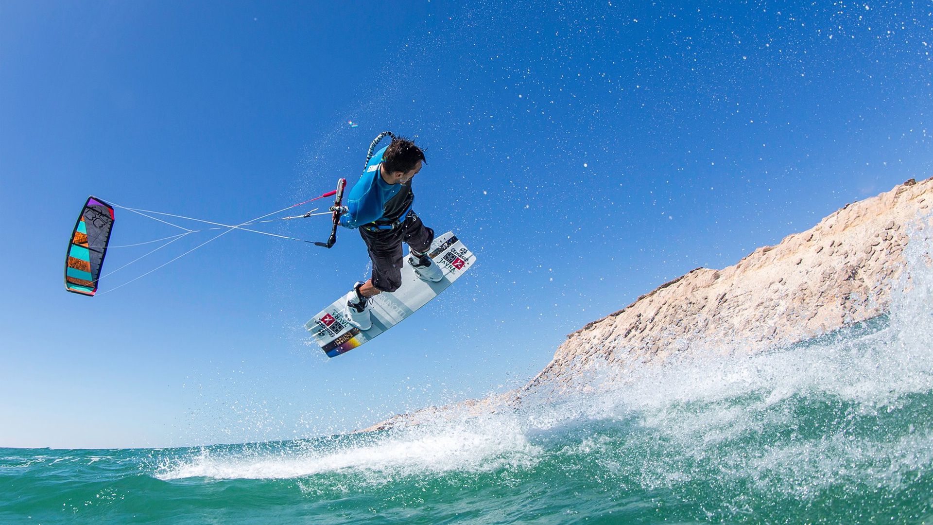 Best kiteboarding, Youri Zoon, Low pass, High definition, 1920x1080 Full HD Desktop