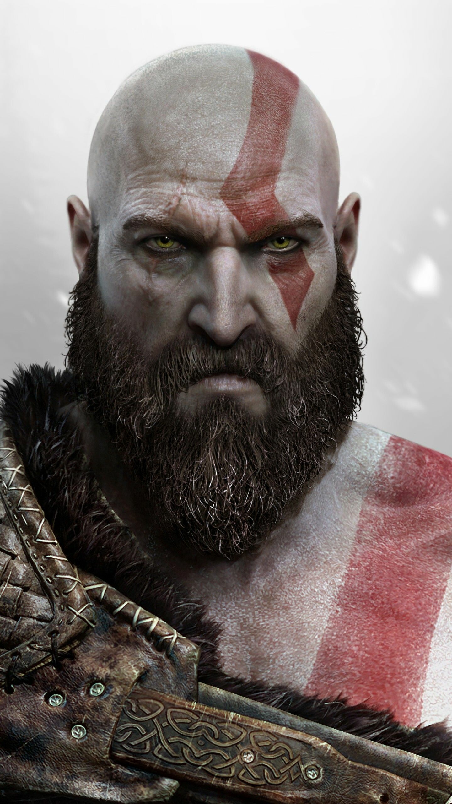 God of War, Kratos wallpapers, 4K HD, Iconic character, 1440x2560 HD Phone