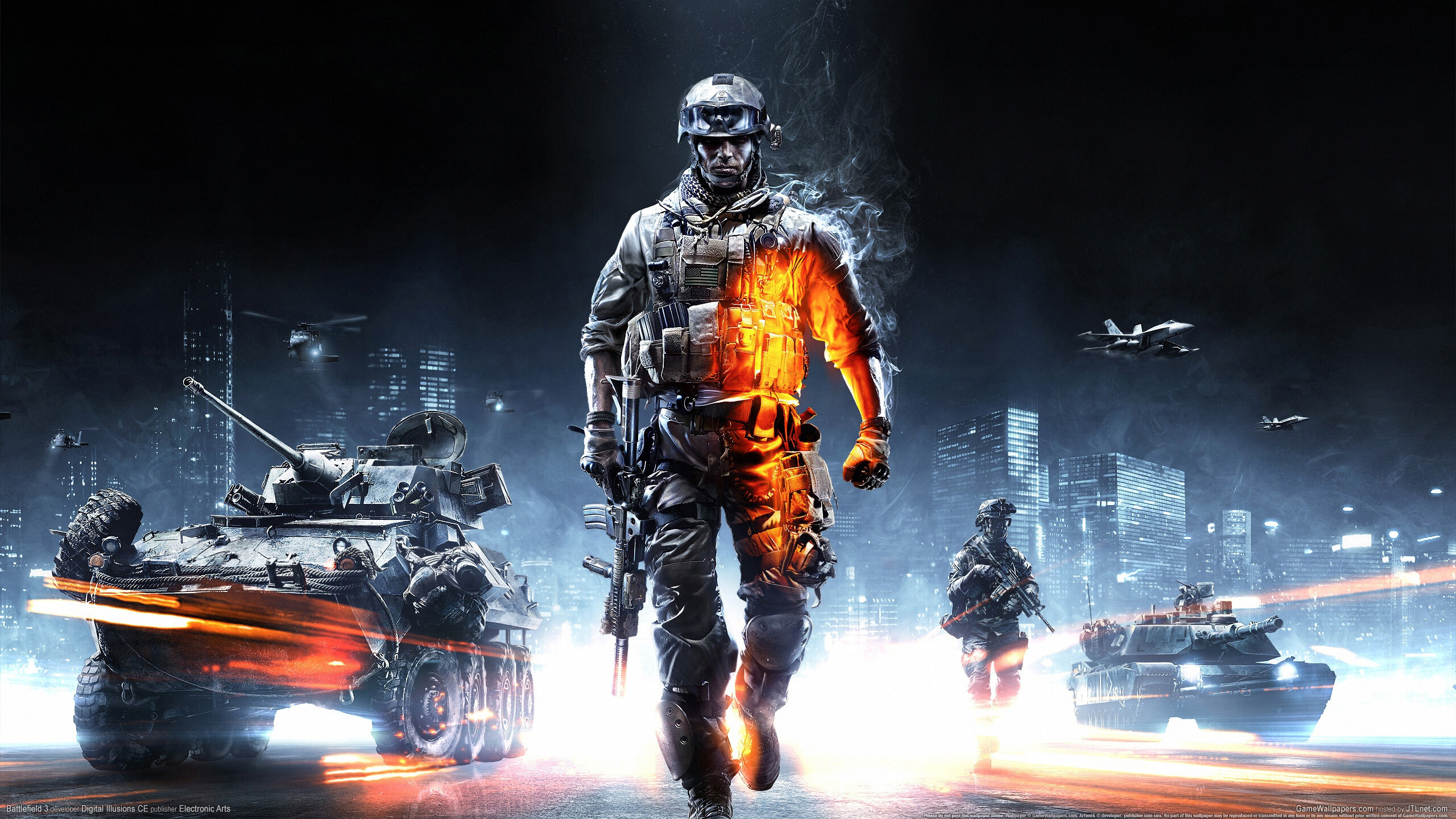 Poster, Battlefield 3 Wallpaper, 2560x1440 HD Desktop