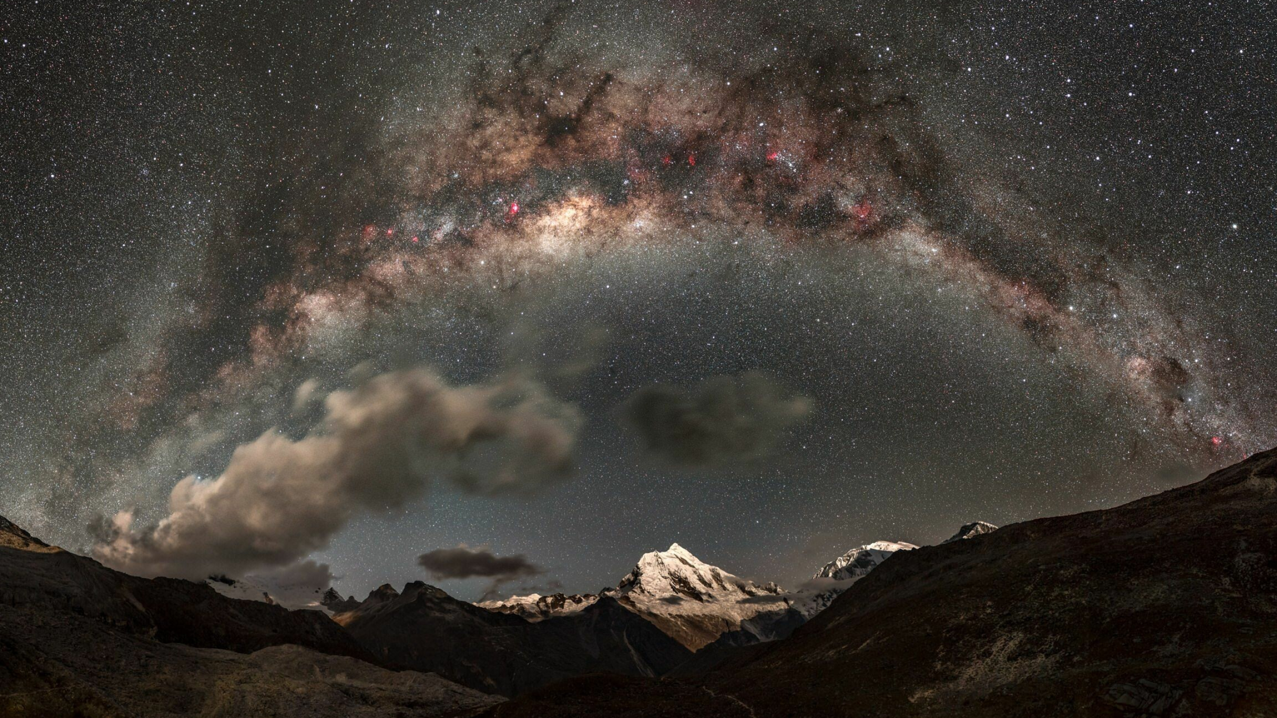 Milky Way, Breathtaking wallpapers, 2560x1440 HD Desktop