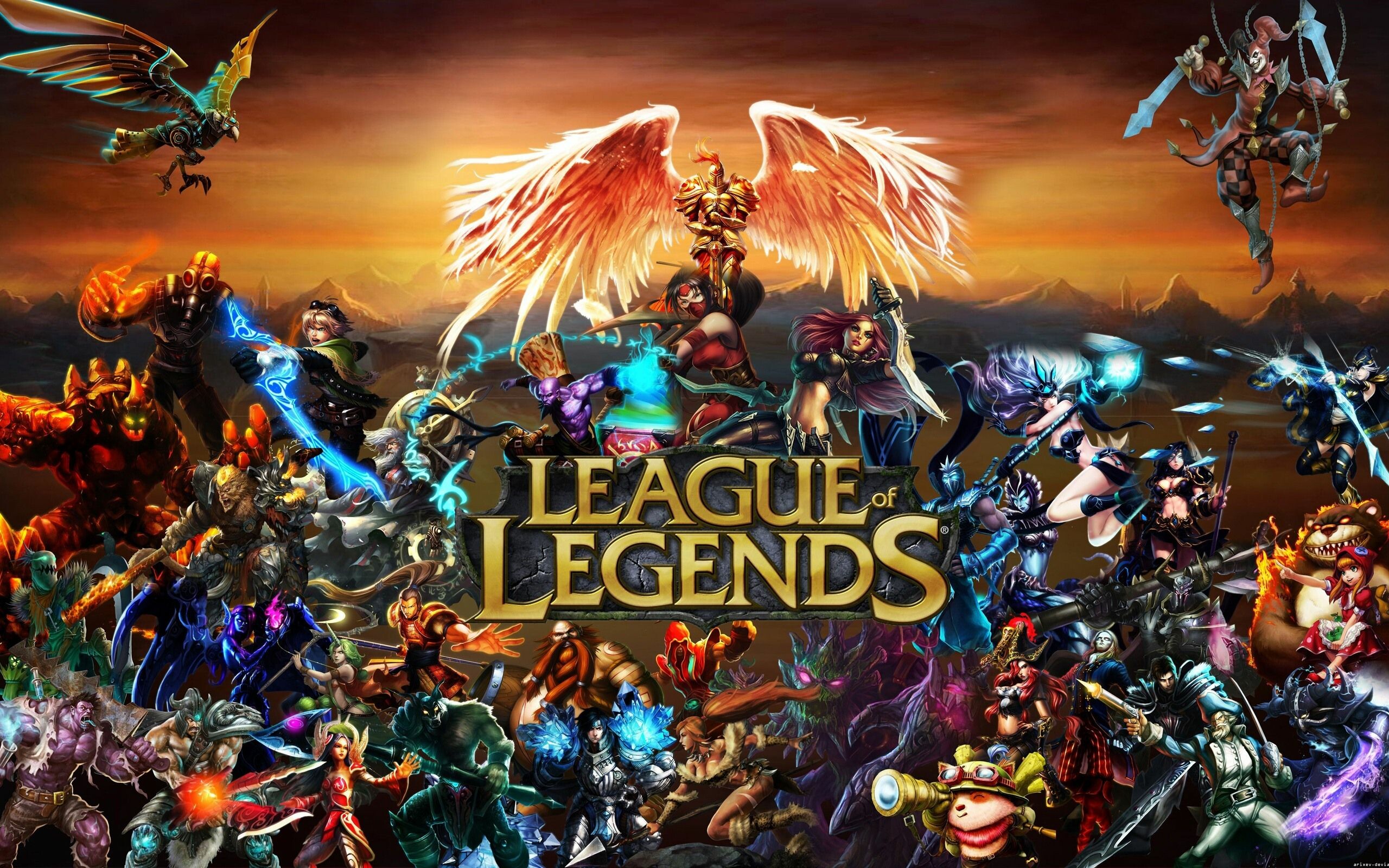 All chapms, League of Legends Wallpaper, 2560x1600 HD Desktop