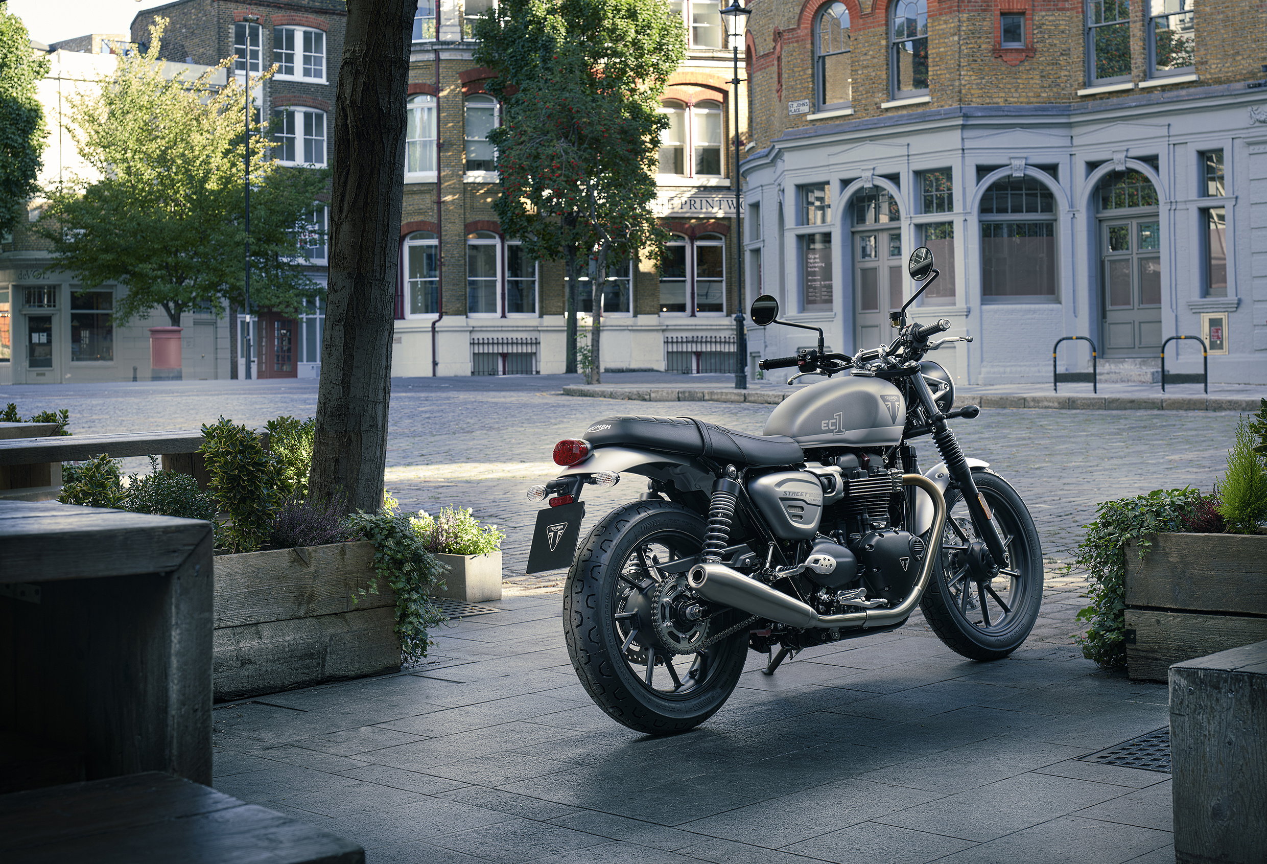 Triumph Street Twin, 2022 launch, EC1 edition, Paul Tan's automotive news, 2480x1700 HD Desktop