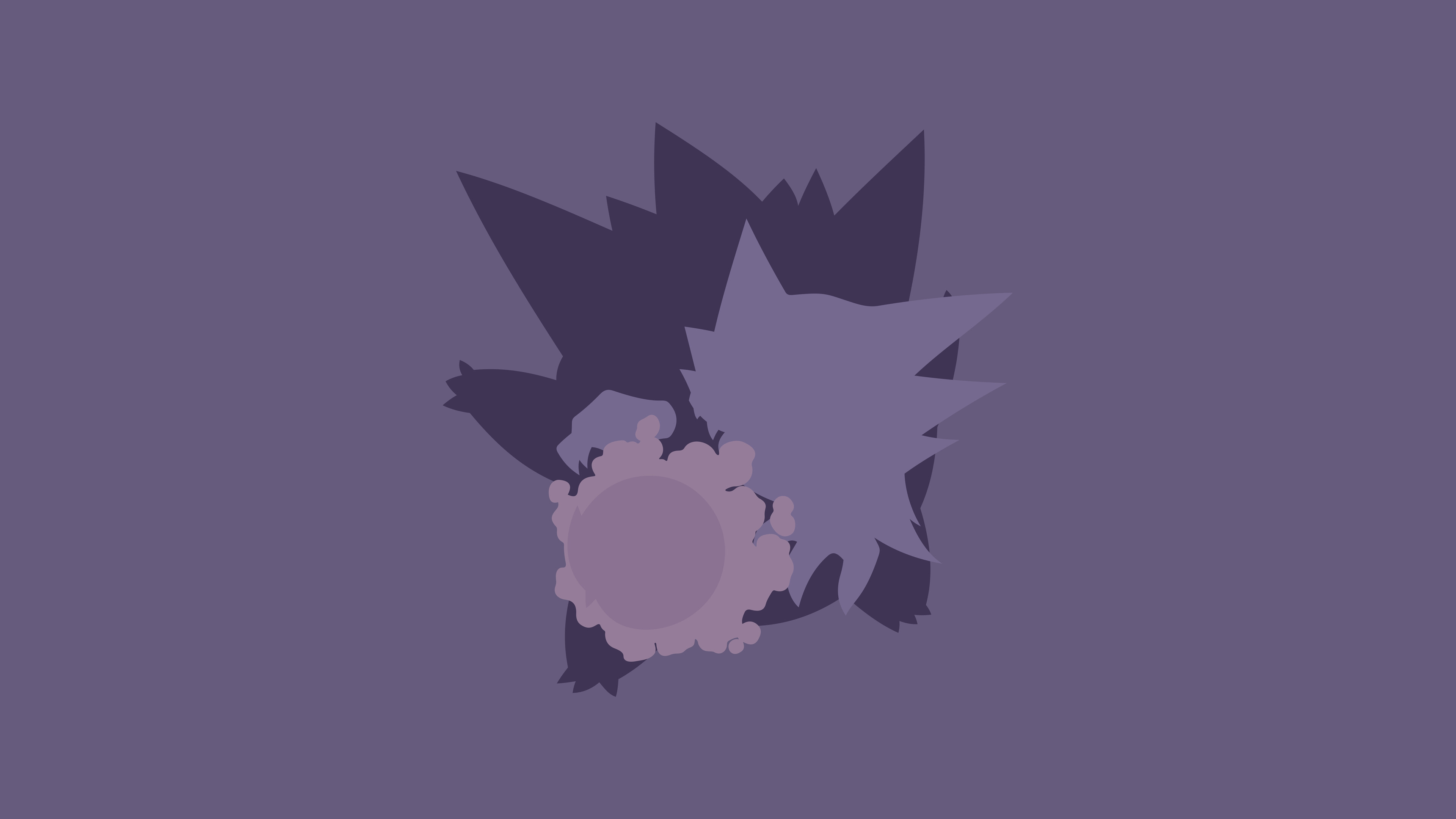 4K Gengar Pokmon Wallpapers, High-Resolution Backgrounds, Spectral Power, Menacing Aura, 3840x2160 4K Desktop