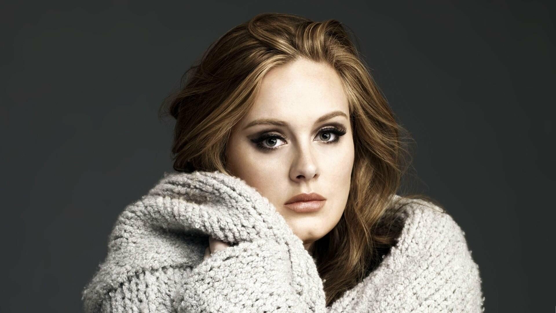 Adele, Captivating singer, Soulful melodies, Stunning images, 1920x1080 Full HD Desktop