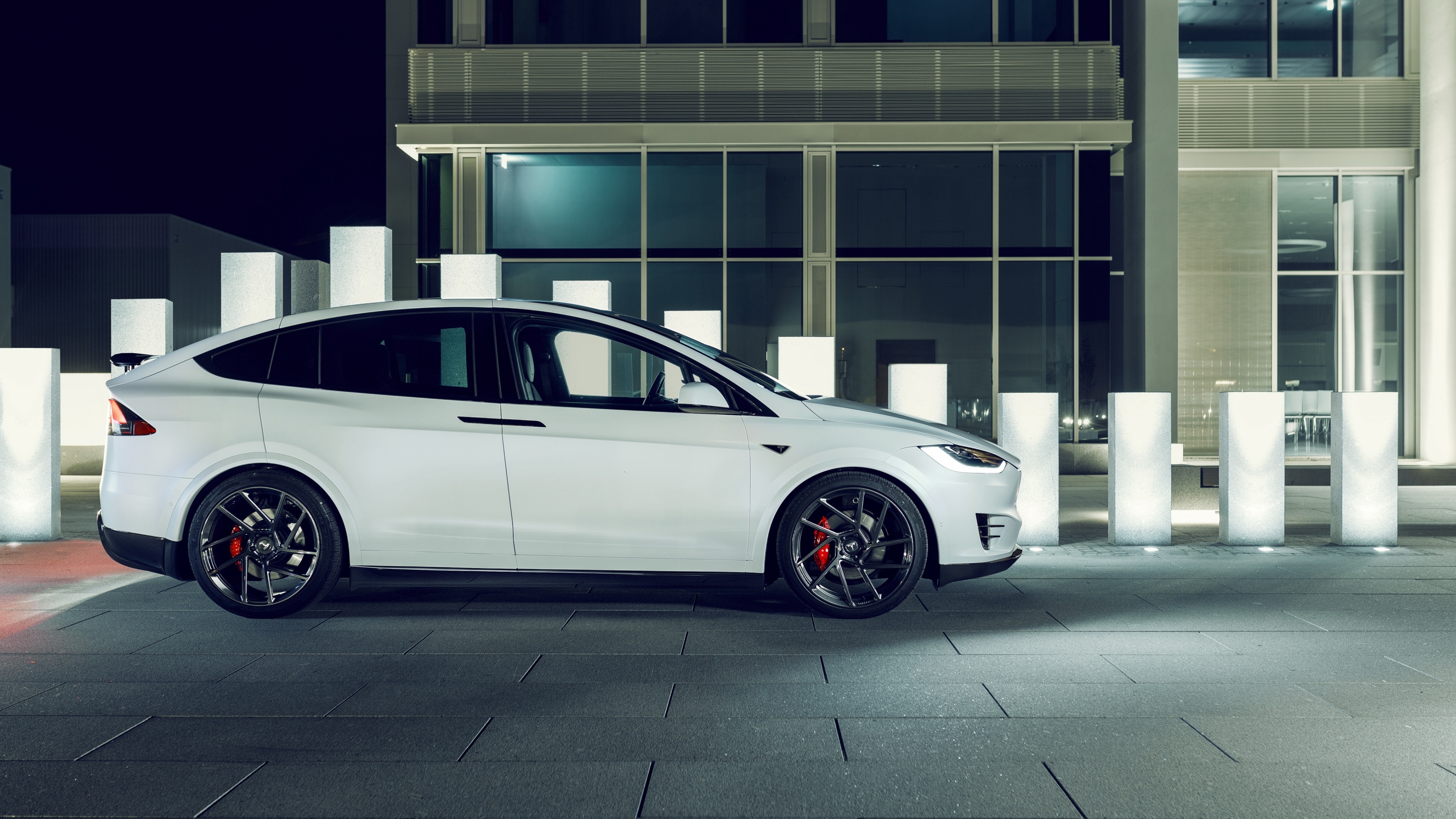 Electric SUV, Tesla Model X Wallpaper, 3840x2160 4K Desktop