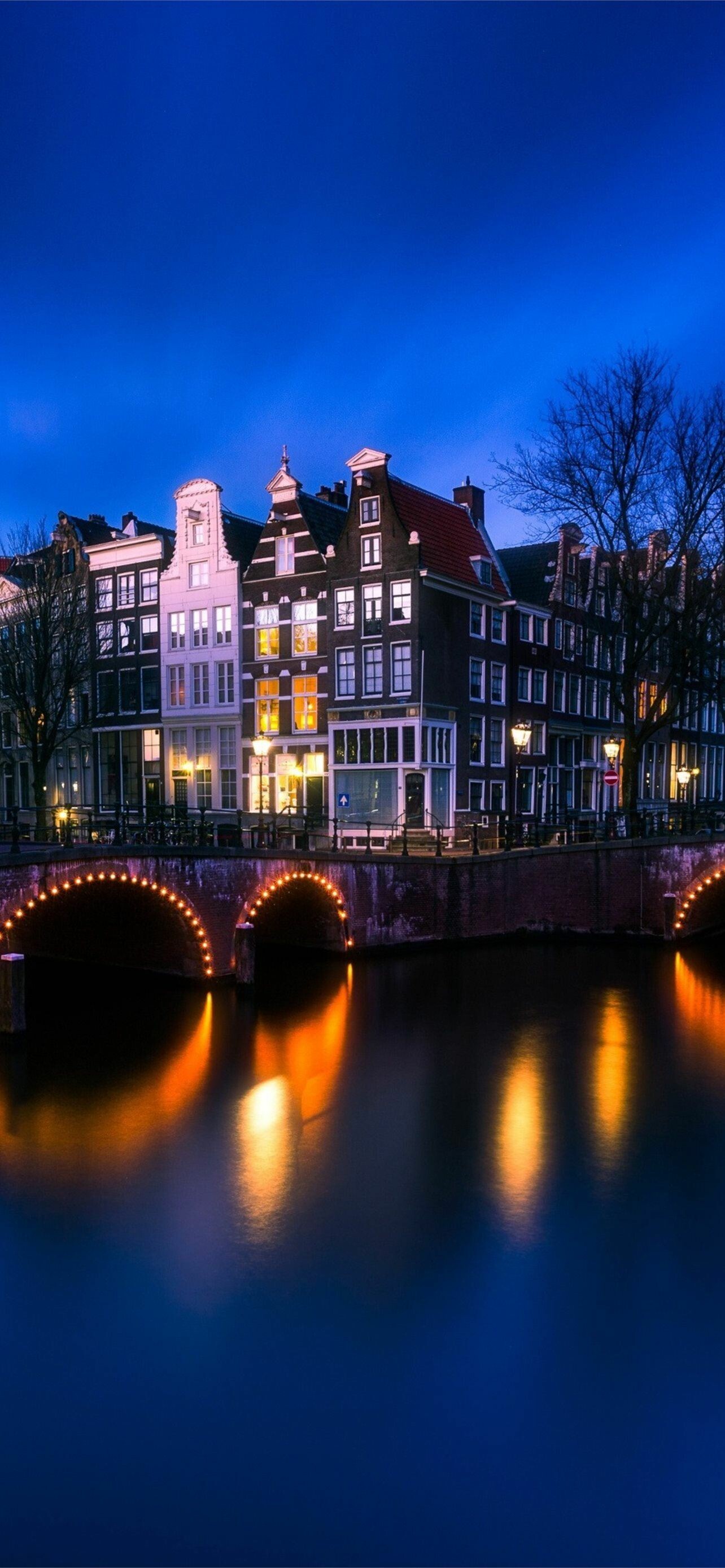 Amsterdam iPhone wallpapers, Dutch architecture, Mobile backgrounds, HD, 1290x2780 HD Phone