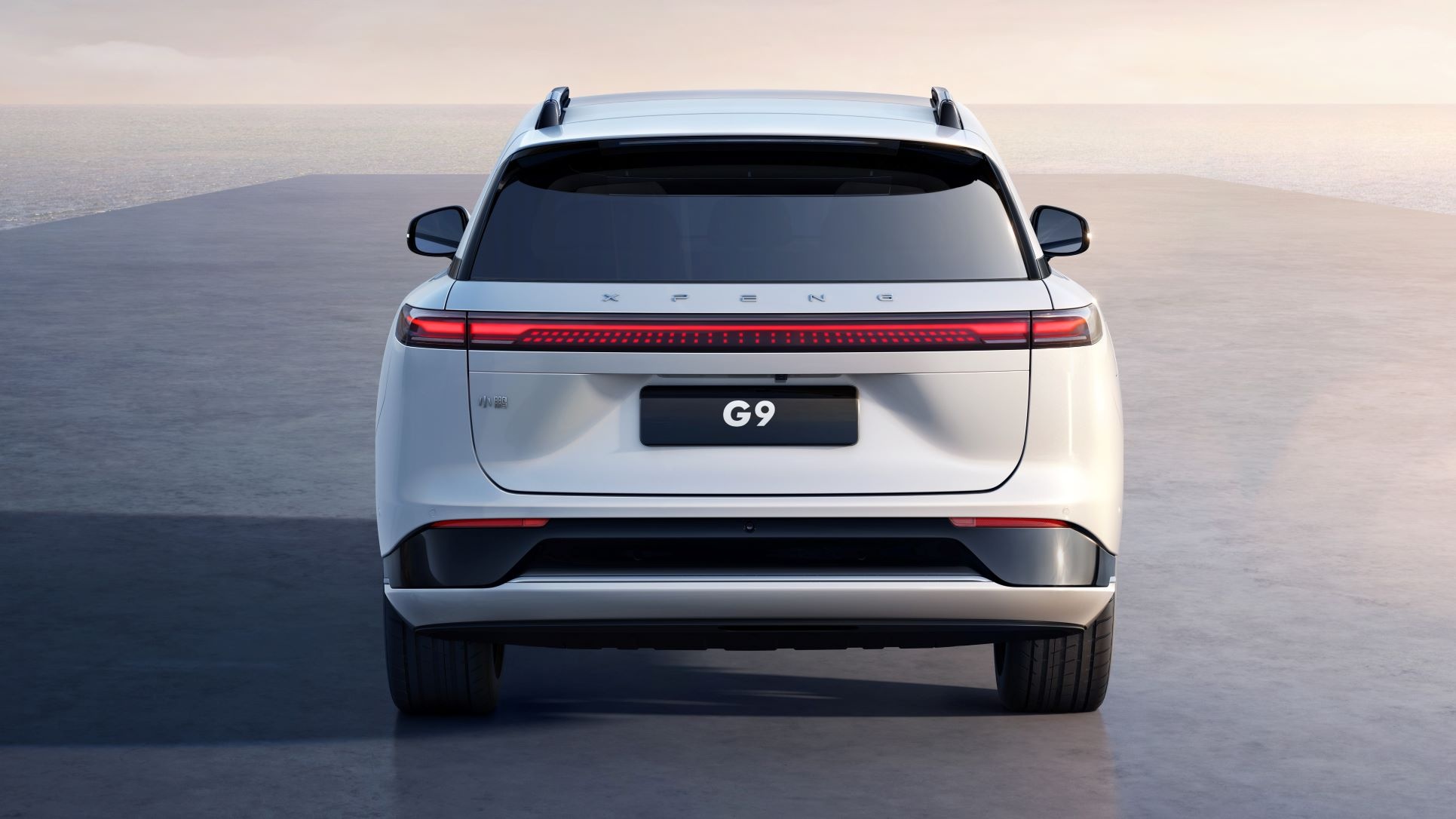 Back View, XPeng G9 SUV Wallpaper, 1940x1090 HD Desktop