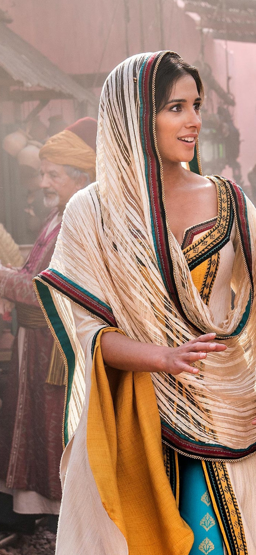 Naomi Scott, Jasmine, Aladdin, Xiaomi Mi 10, 1080x2340 HD Phone