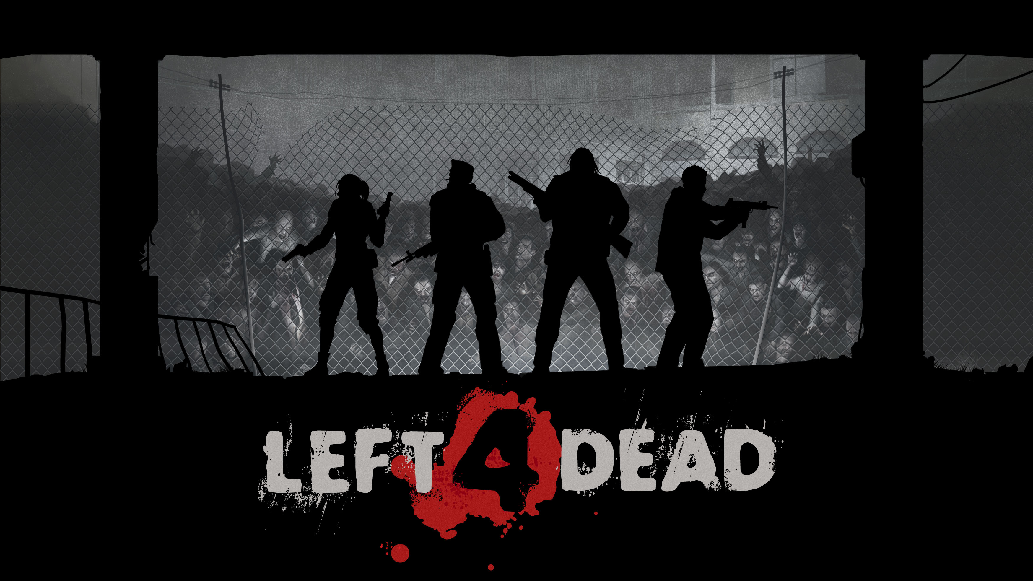 Artistic wallpaper, L4D-themed, Creative representation, Aesthetic appeal, 3500x1970 HD Desktop