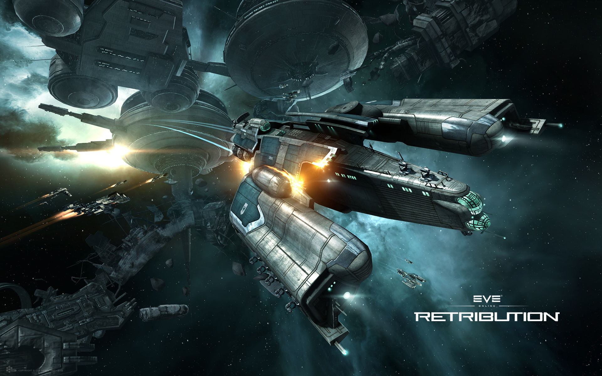 Retribution, EVE Online Wallpaper, 1920x1200 HD Desktop