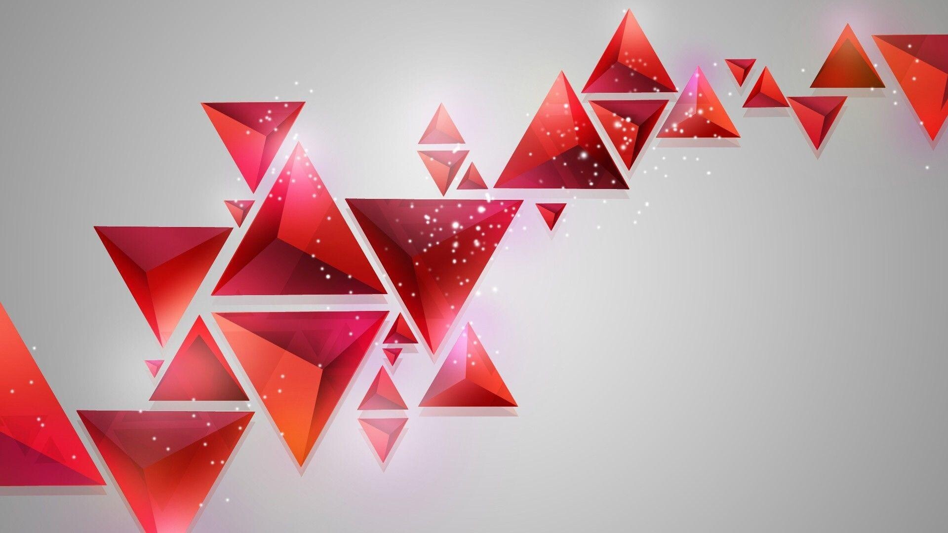 Triangle, Abstract triangles, Popular wallpapers, Modern art, 1920x1080 Full HD Desktop