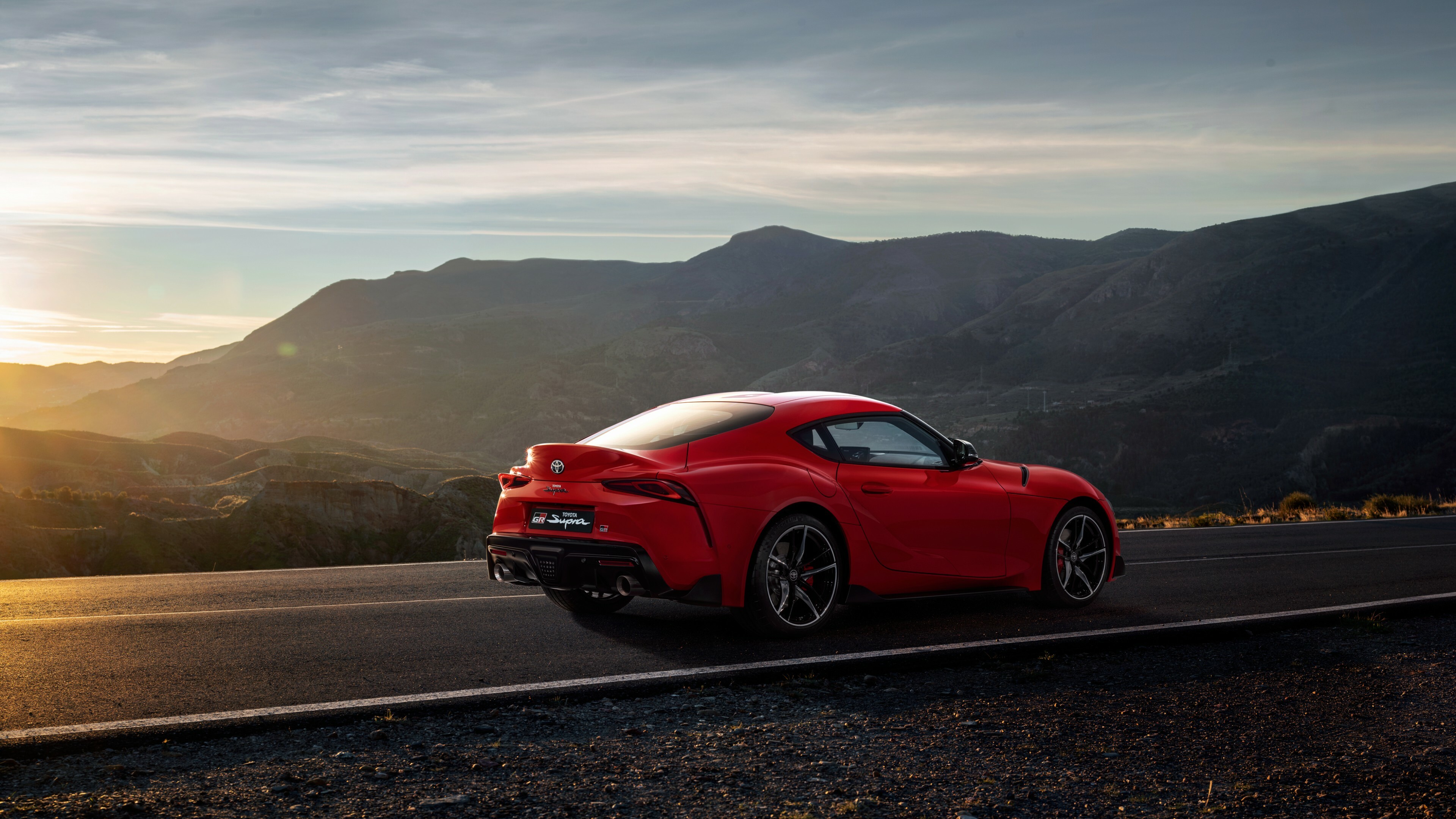 Toyota Supra A90, 2020, Cars, Detroit Auto Show, Toyota Supra, 3840x2160 4K Desktop