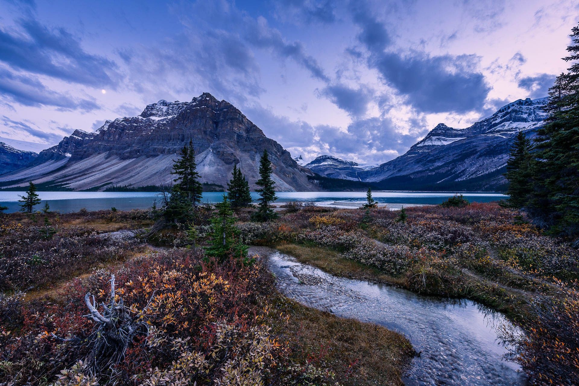 Bow Lake, Banff National Park Wallpaper, 1920x1290 HD Desktop