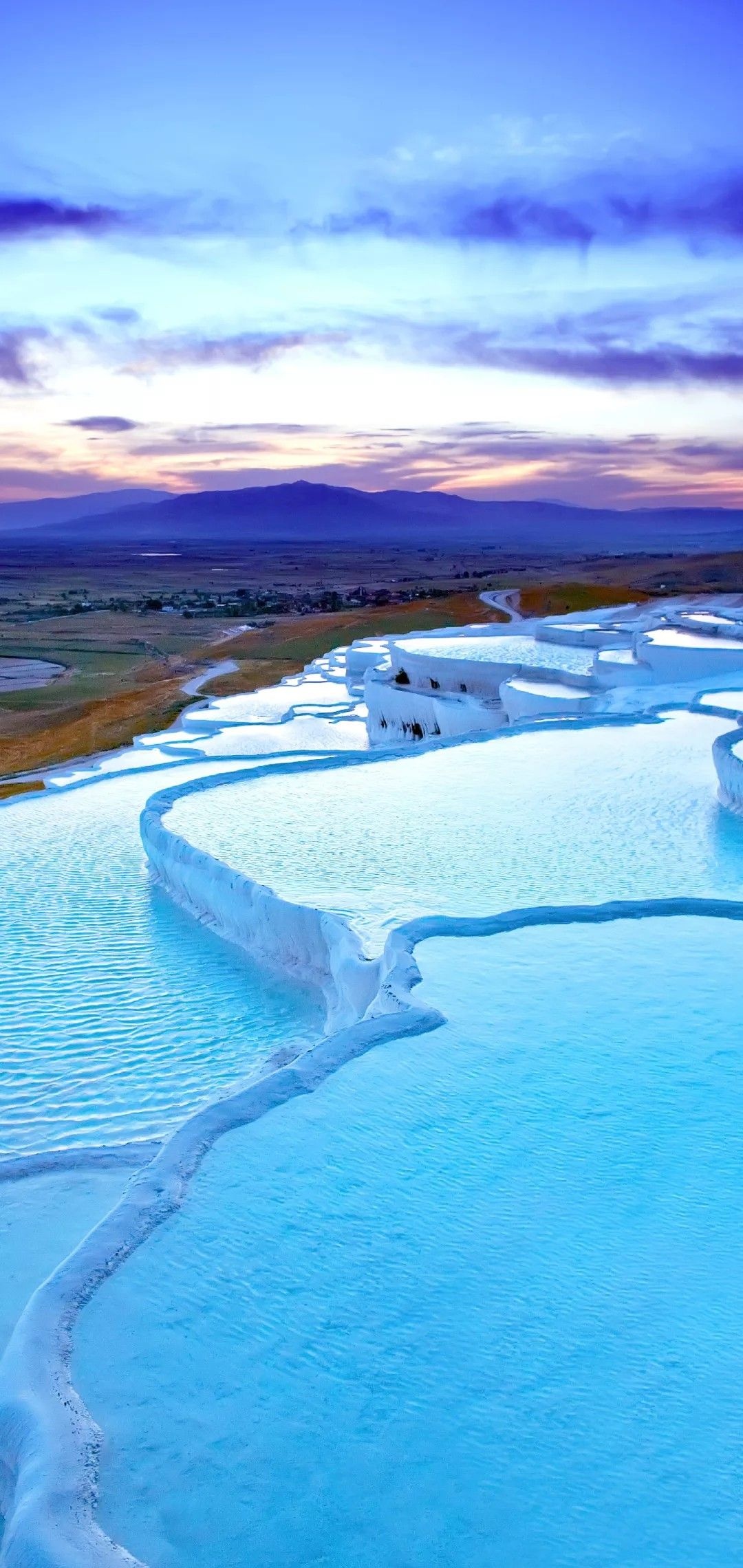 Pamukkale, Turkey, Travels, Natural wonder, 1080x2280 HD Phone