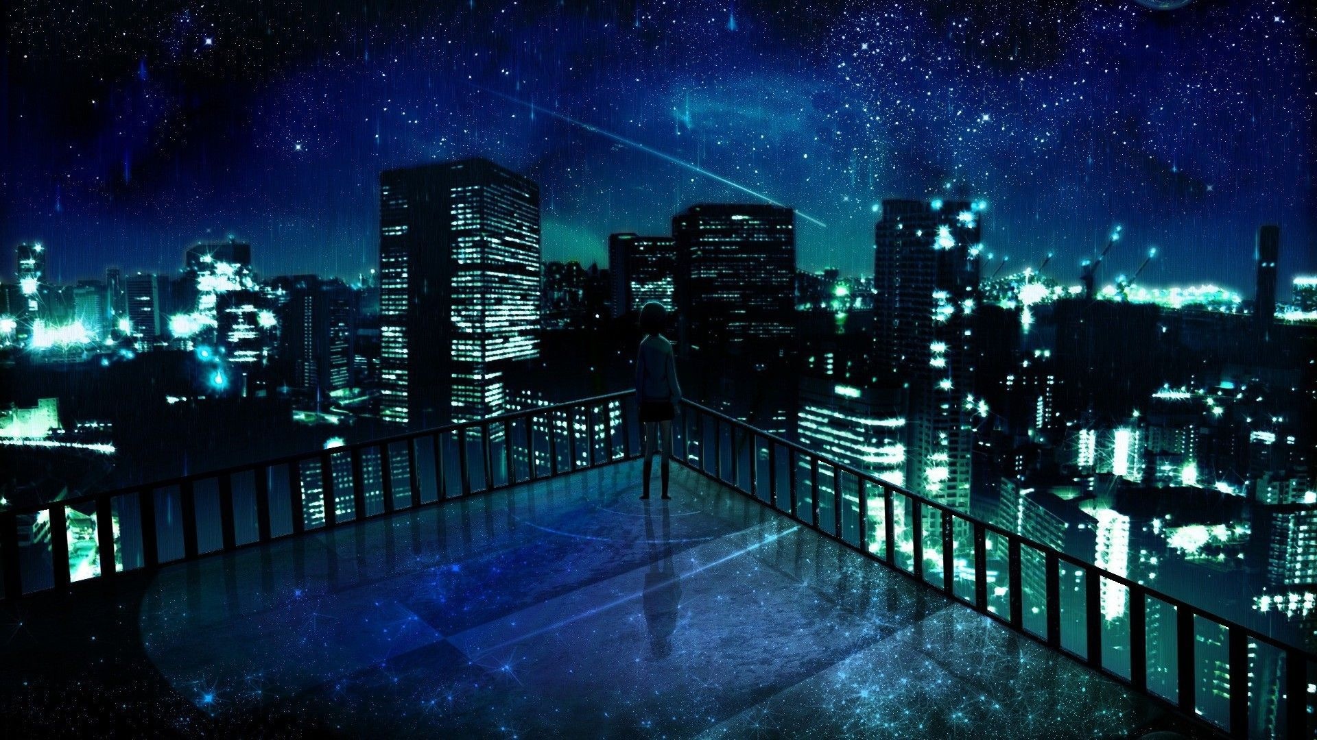 Cartoon Skyline, Travels, Anime City, Fantasy Scenery, 1920x1080 Full HD Desktop