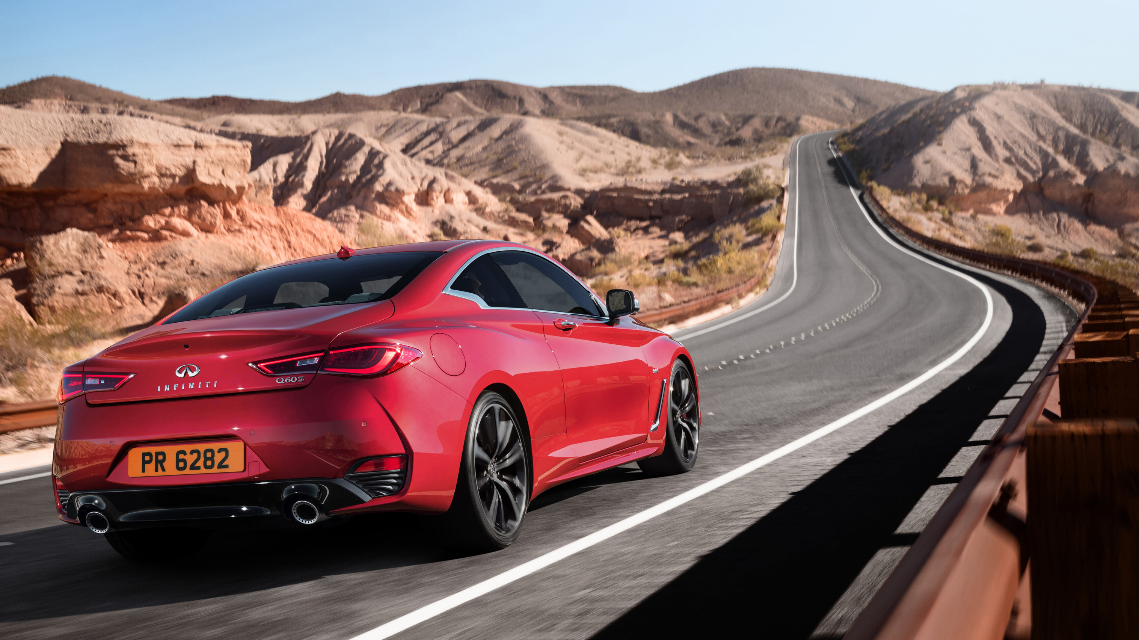 Infiniti Q60, Sleek and stylish, Desktop wallpapers, 4K Ultra HD, 3840x2160 4K Desktop