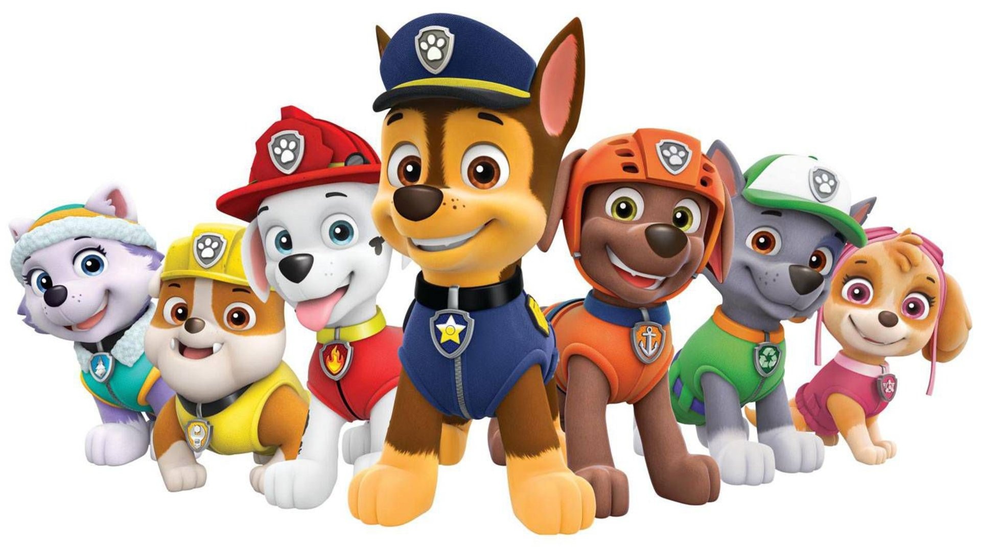 Paw Patrol, Namen, Helfer, Vier Pfoten, 1920x1080 Full HD Desktop