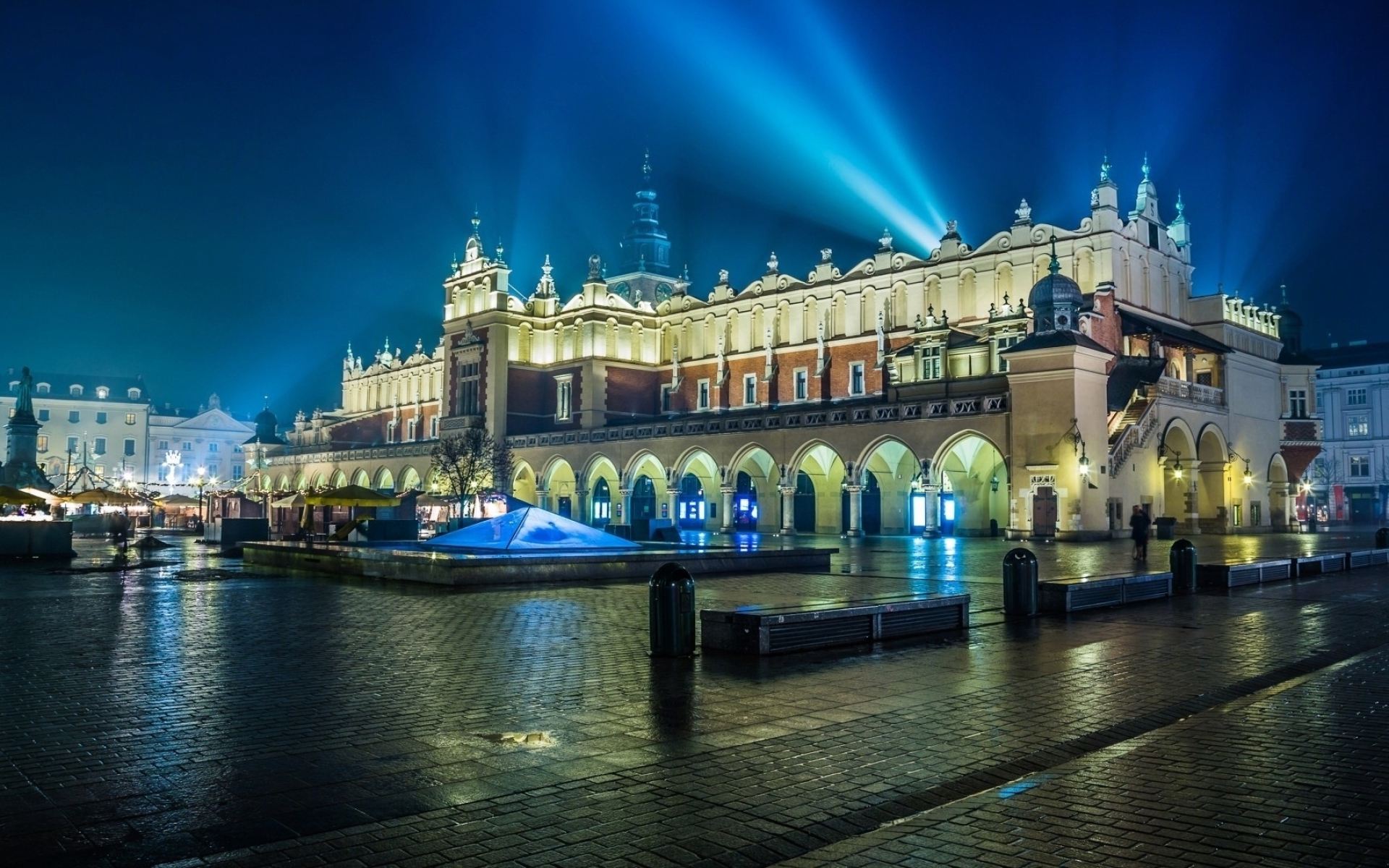 Krakow Cloth Hall, Poland Wallpaper, 1920x1200 HD Desktop