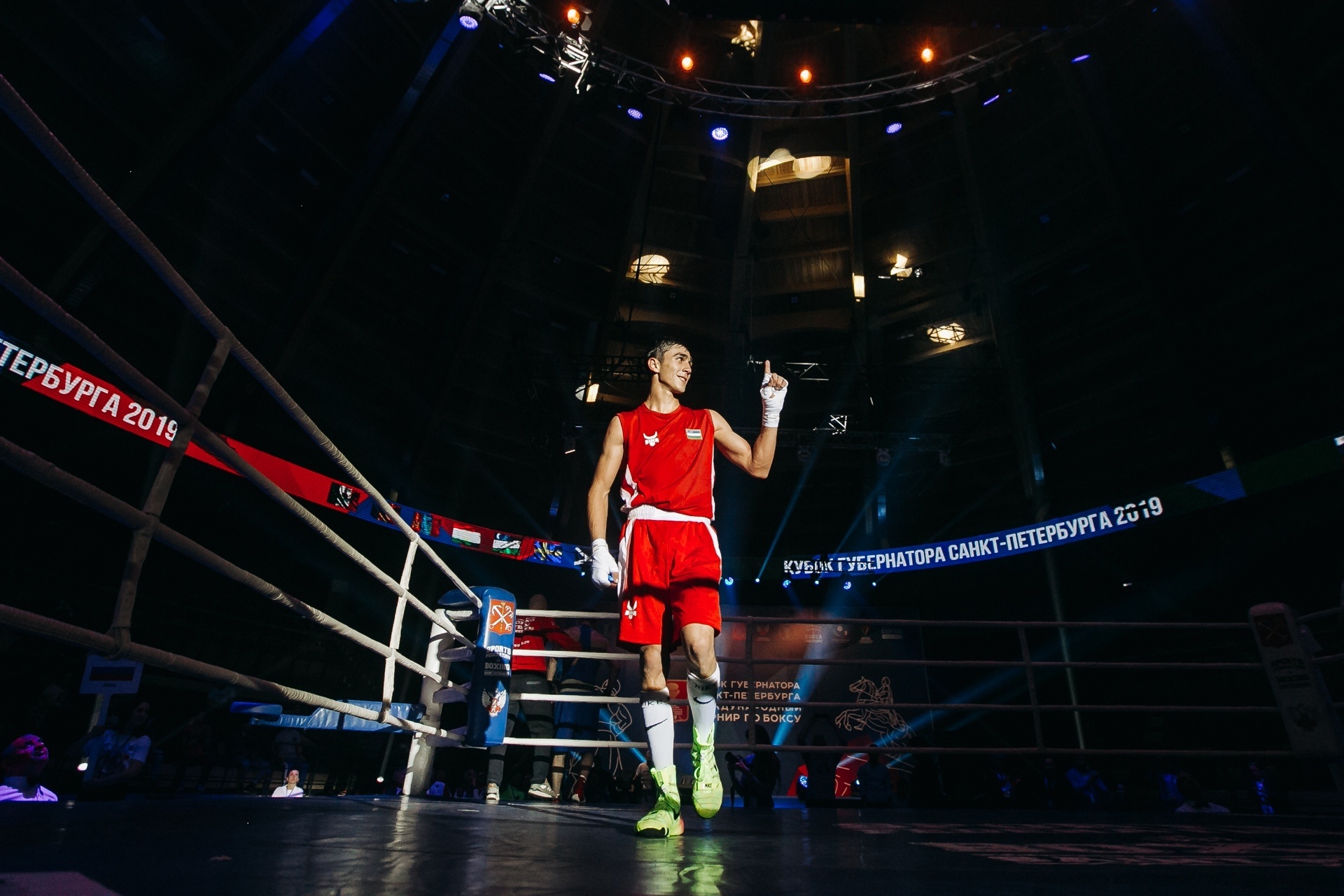 Abdumalik Khalokov, St. Petersburg governor cup, Boxing champion, 1920x1280 HD Desktop