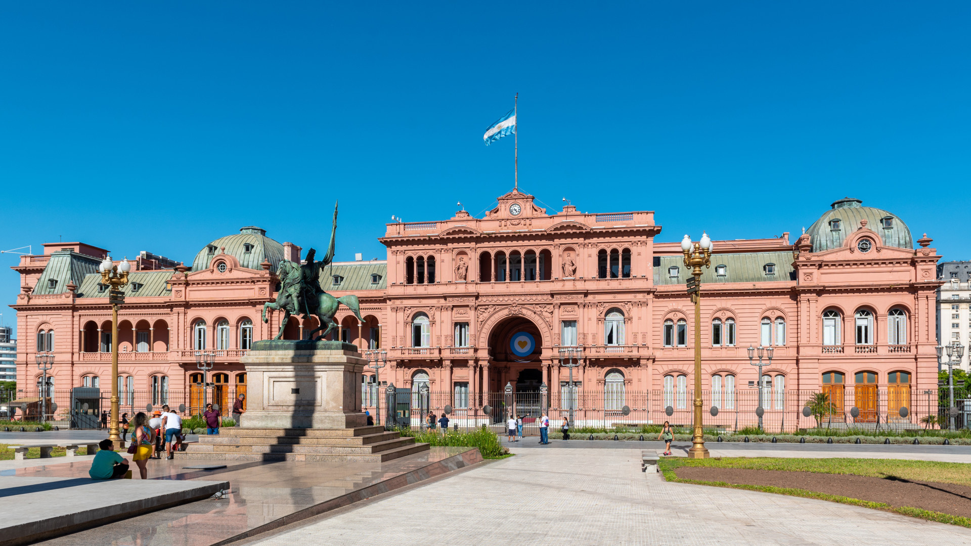 Casa Rosada, Buenos Aires, Argentina, 1920x1080 Full HD Desktop