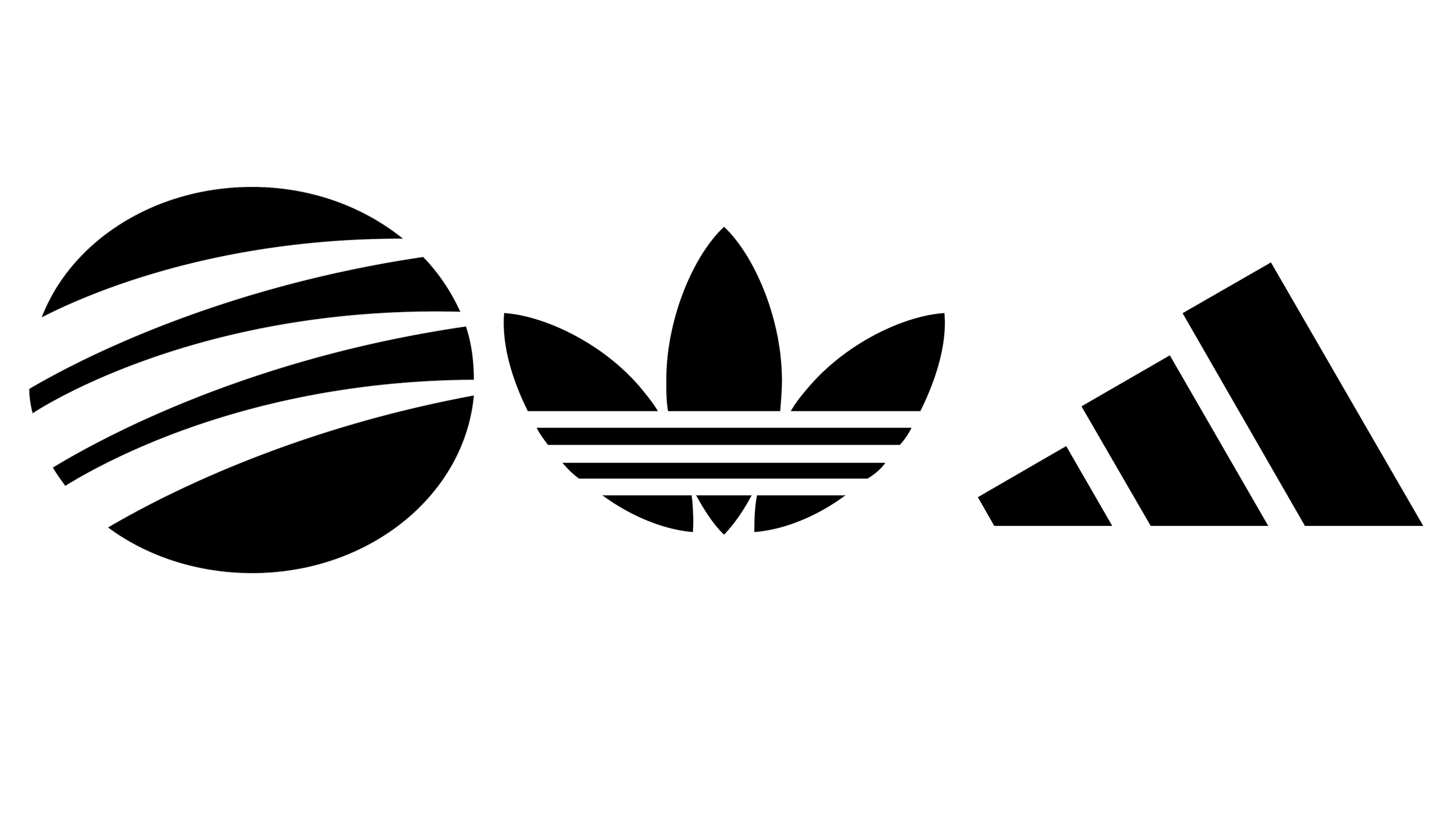 Logo evolution, Logo Adidas Wallpaper, 3840x2160 4K Desktop