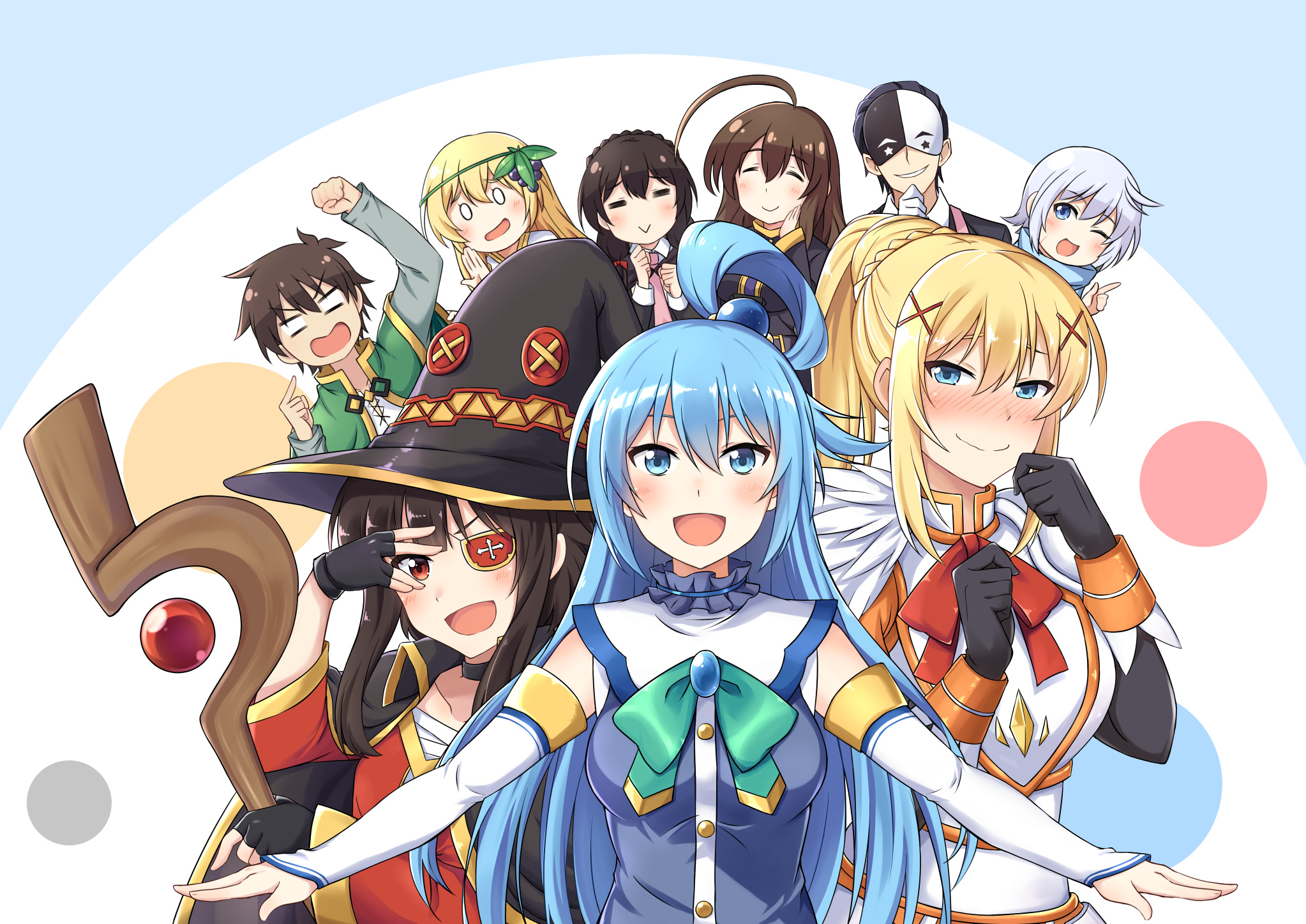 KonoSuba, God's Blessing, Wonderful World, Nepatogus, 2050x1450 HD Desktop