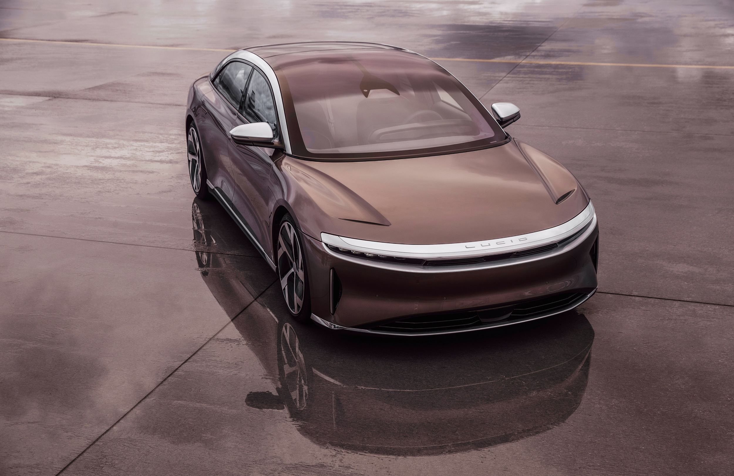 Air Front View, Lucid Motors Wallpaper, 2500x1630 HD Desktop