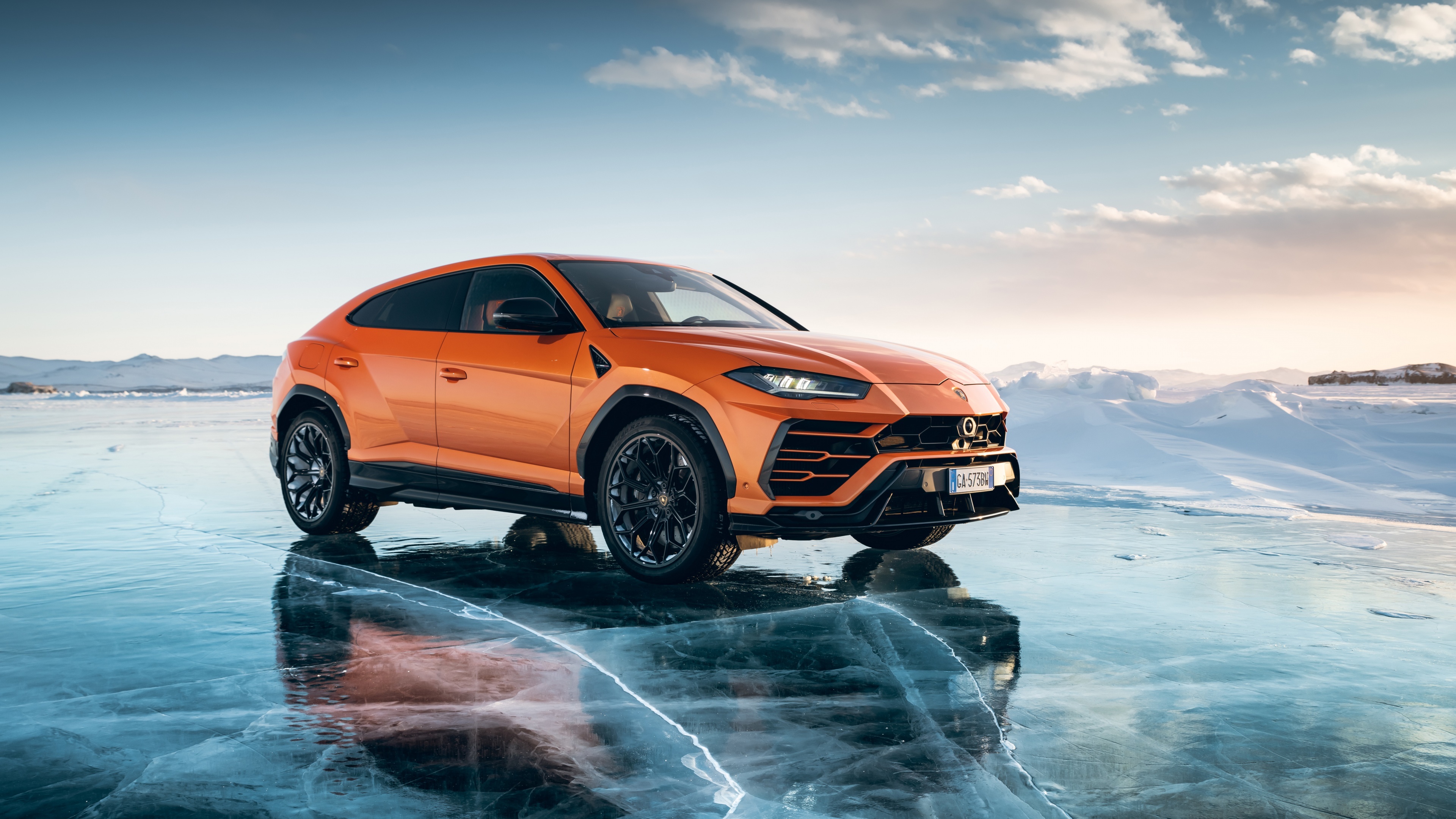 Lamborghini Urus, Super sports SUV, Glacier 2021, 5k 8k cars, 3840x2160 4K Desktop