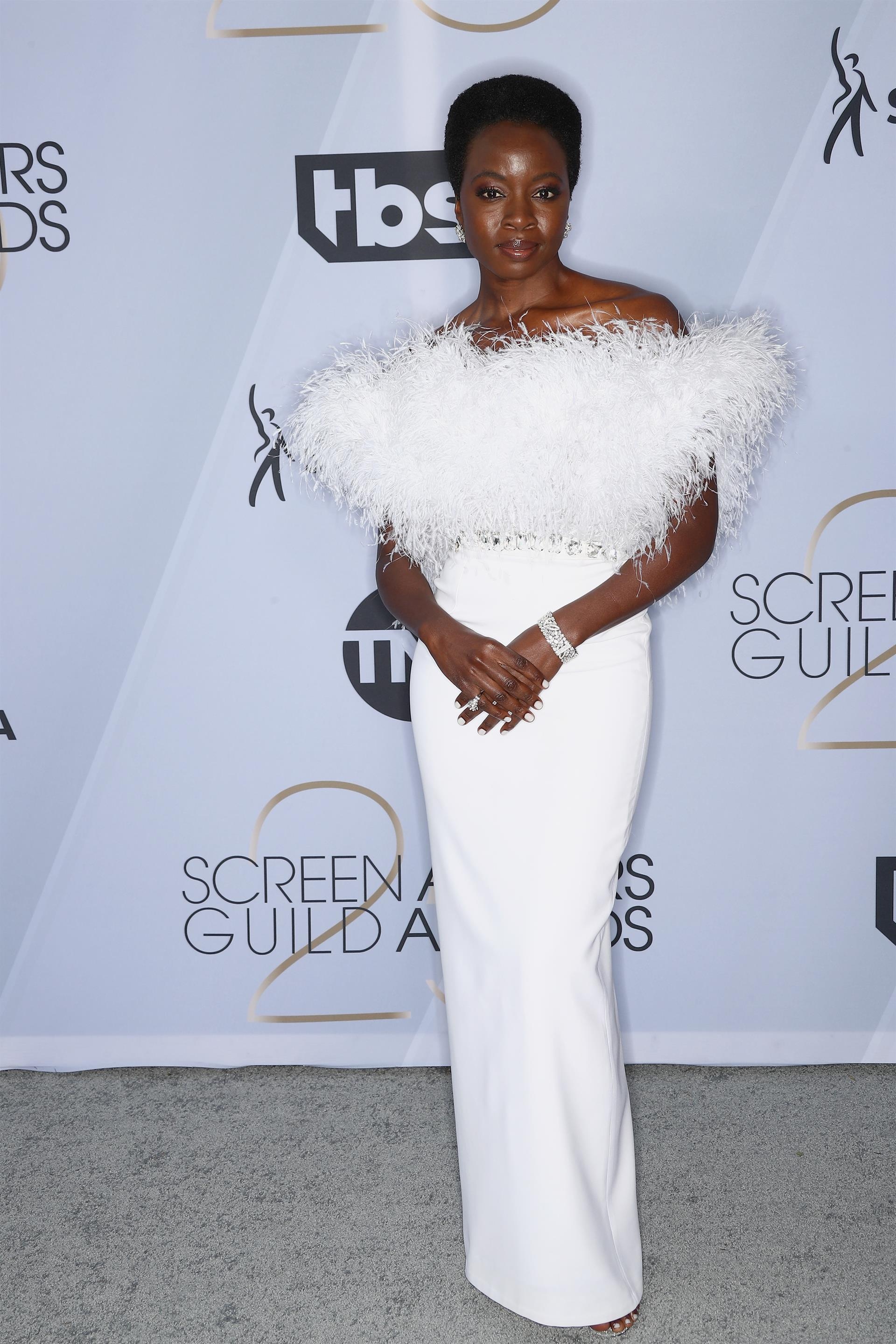 SAG Awards movies, Danai Gurira, Aja Naomi King, Ralph & Russo, 1920x2880 HD Phone