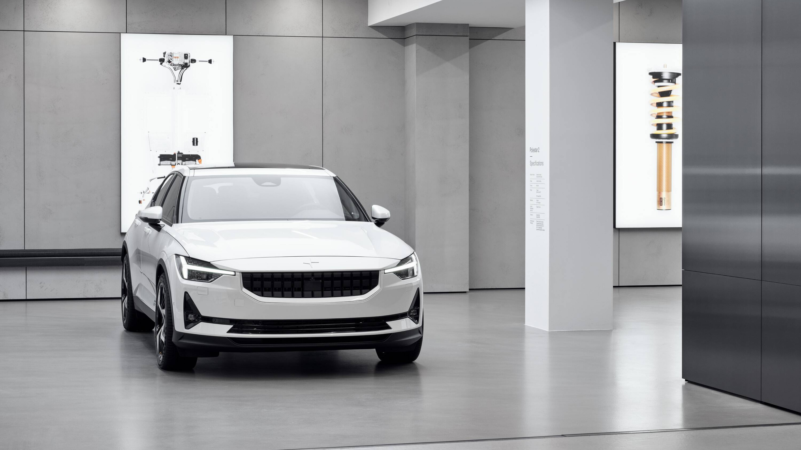 Showroom, Polestar Wallpaper, 2760x1550 HD Desktop