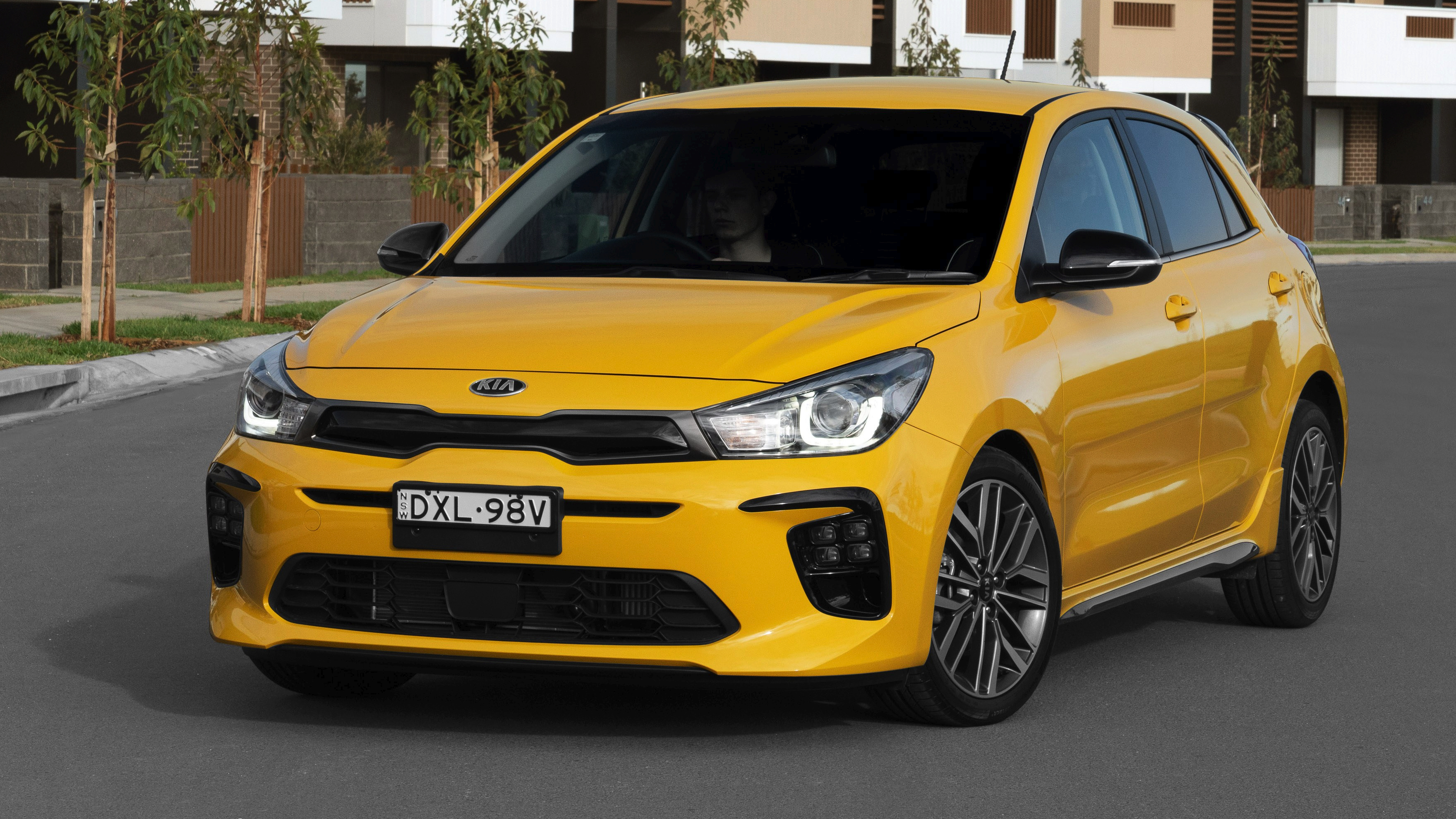 Redline Edition 2019, Kia Rio Wallpaper, 3520x1980 HD Desktop