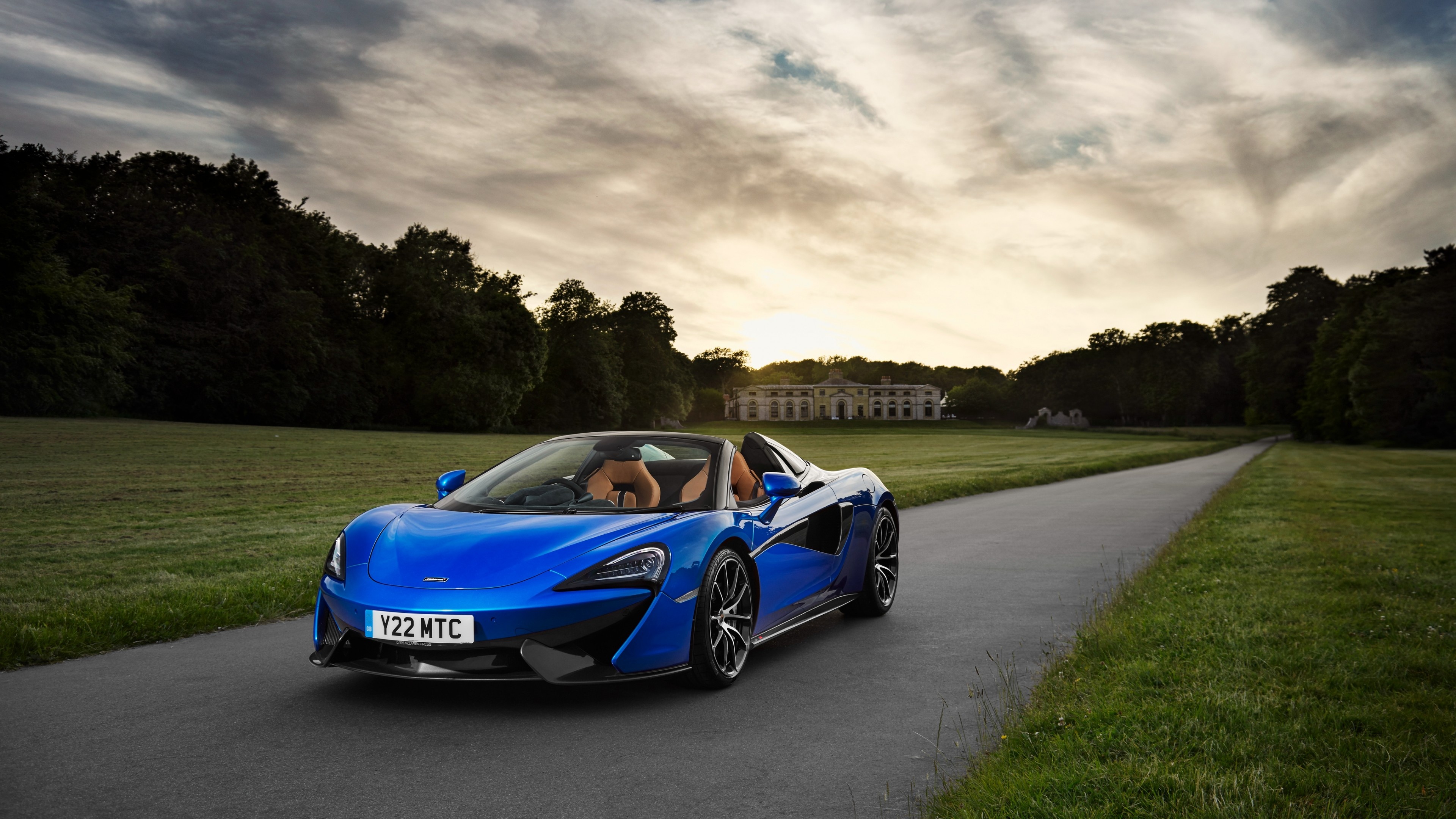 McLaren 570S, Spider version, 2018 model, 4k resolution, 3840x2160 4K Desktop