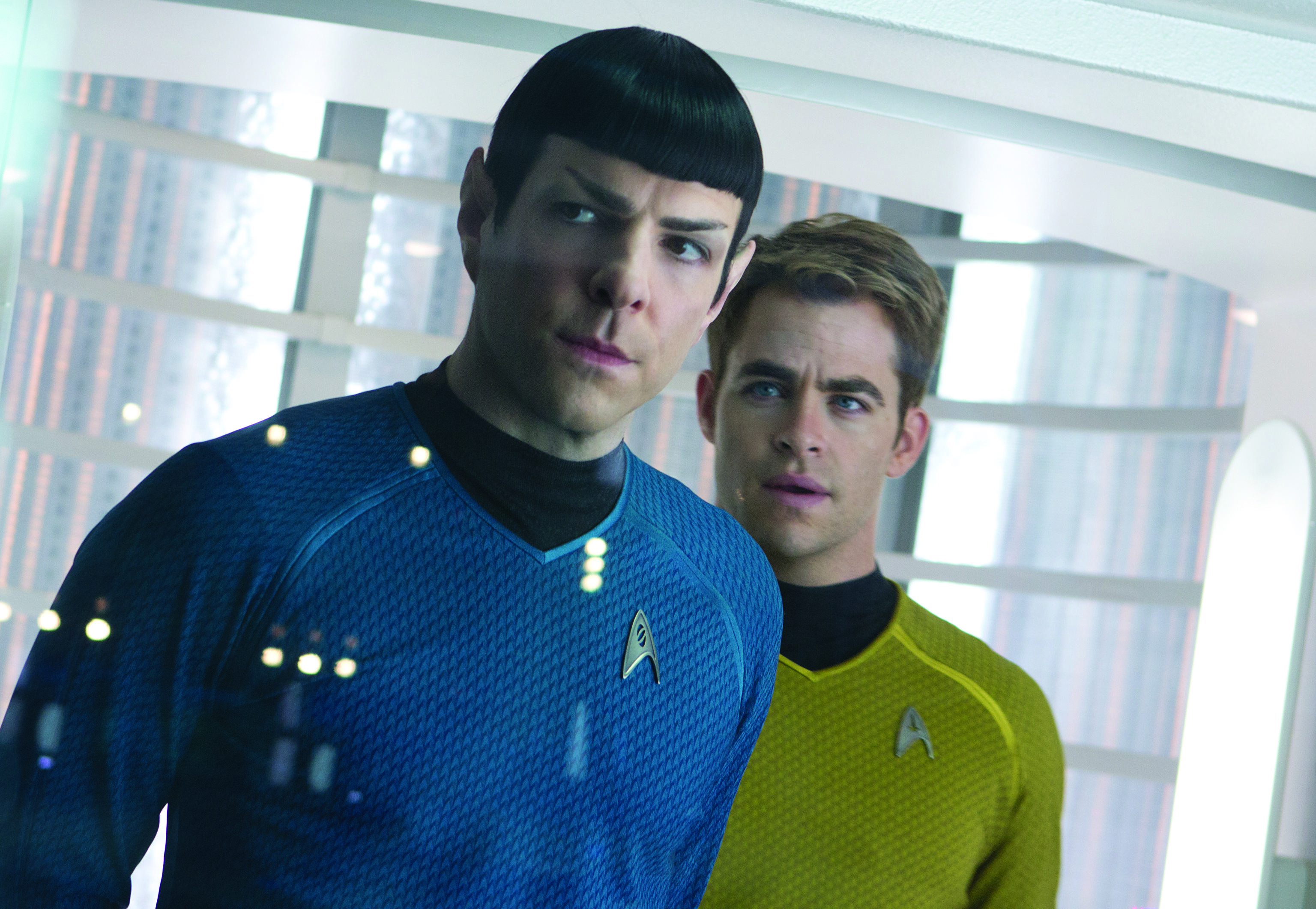 Zachary Quinto and Chris Pine, Spock Wallpaper, 3080x2130 HD Desktop